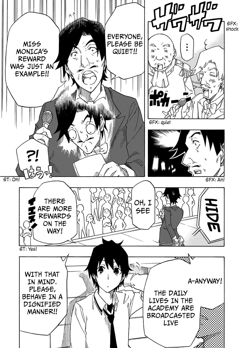 Exiled in a Class Trial for Poor Dexterity chapter 1 page 28