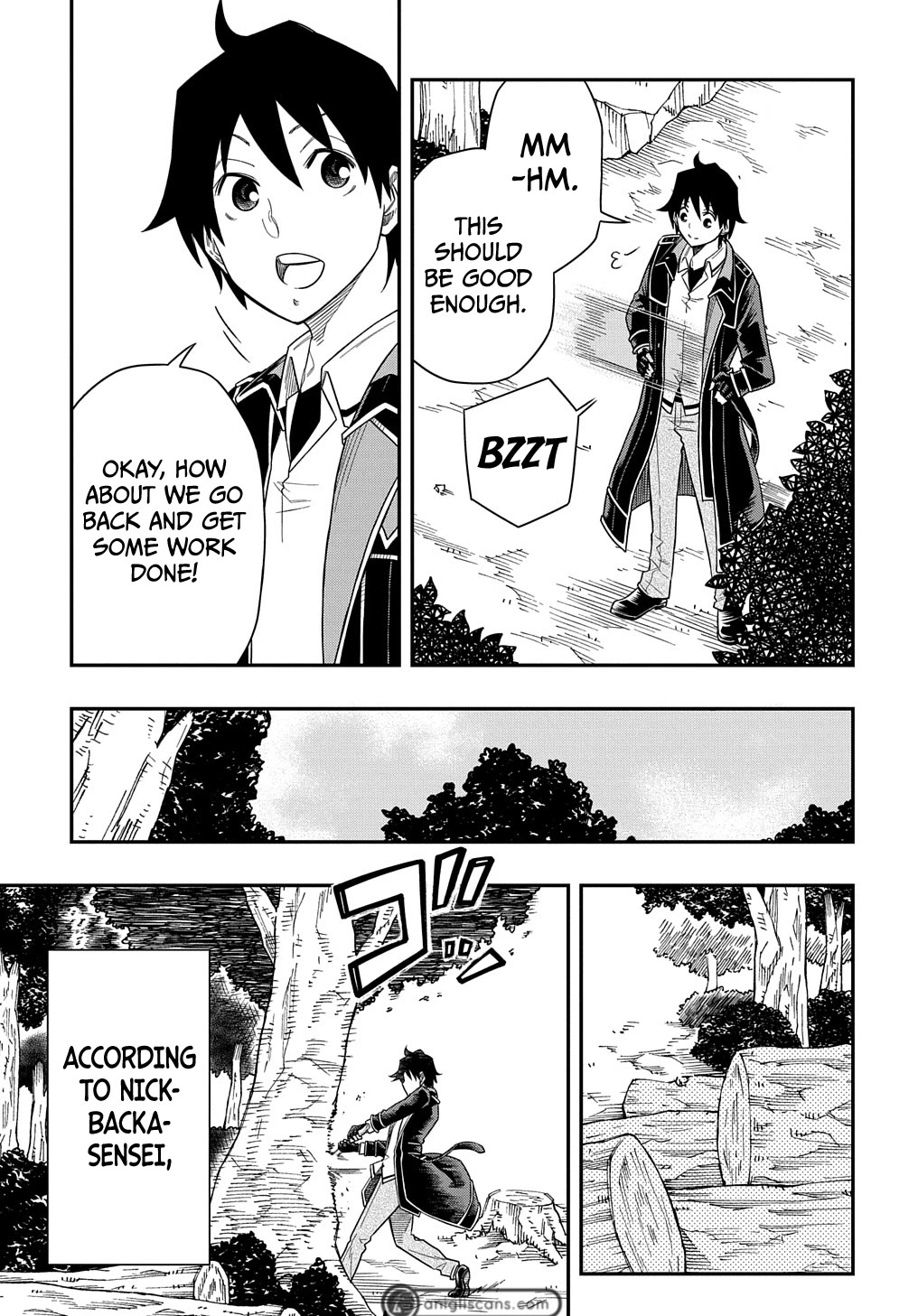 Exiled in a Class Trial for Poor Dexterity chapter 10 page 7