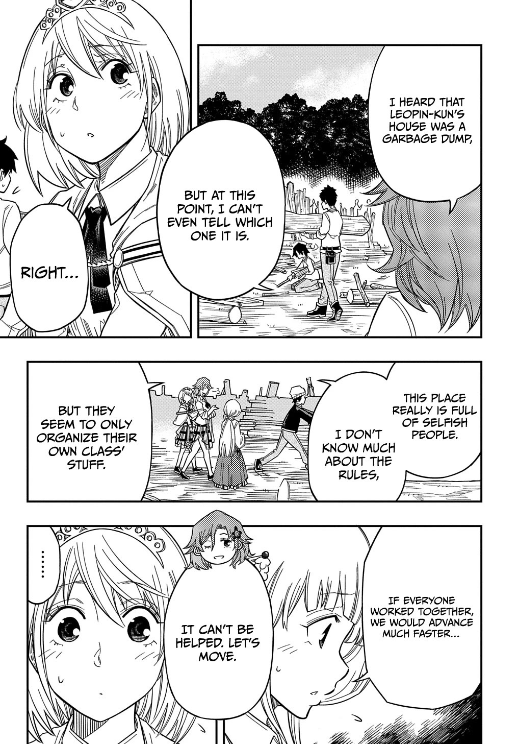 Exiled in a Class Trial for Poor Dexterity chapter 21 page 7