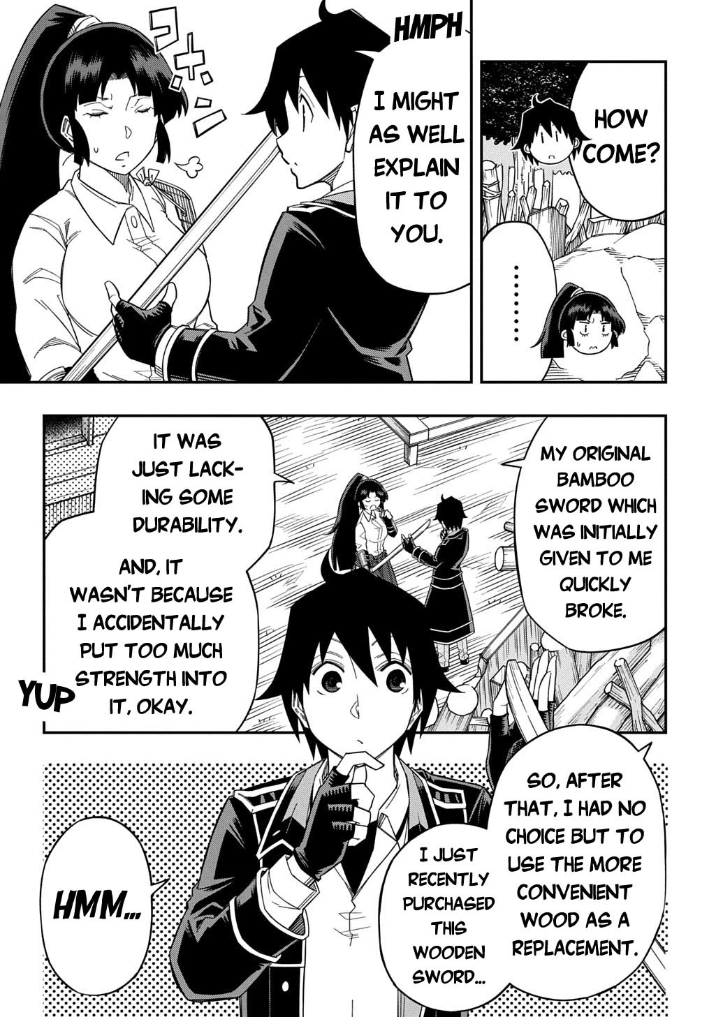 Exiled in a Class Trial for Poor Dexterity chapter 27.1 page 12