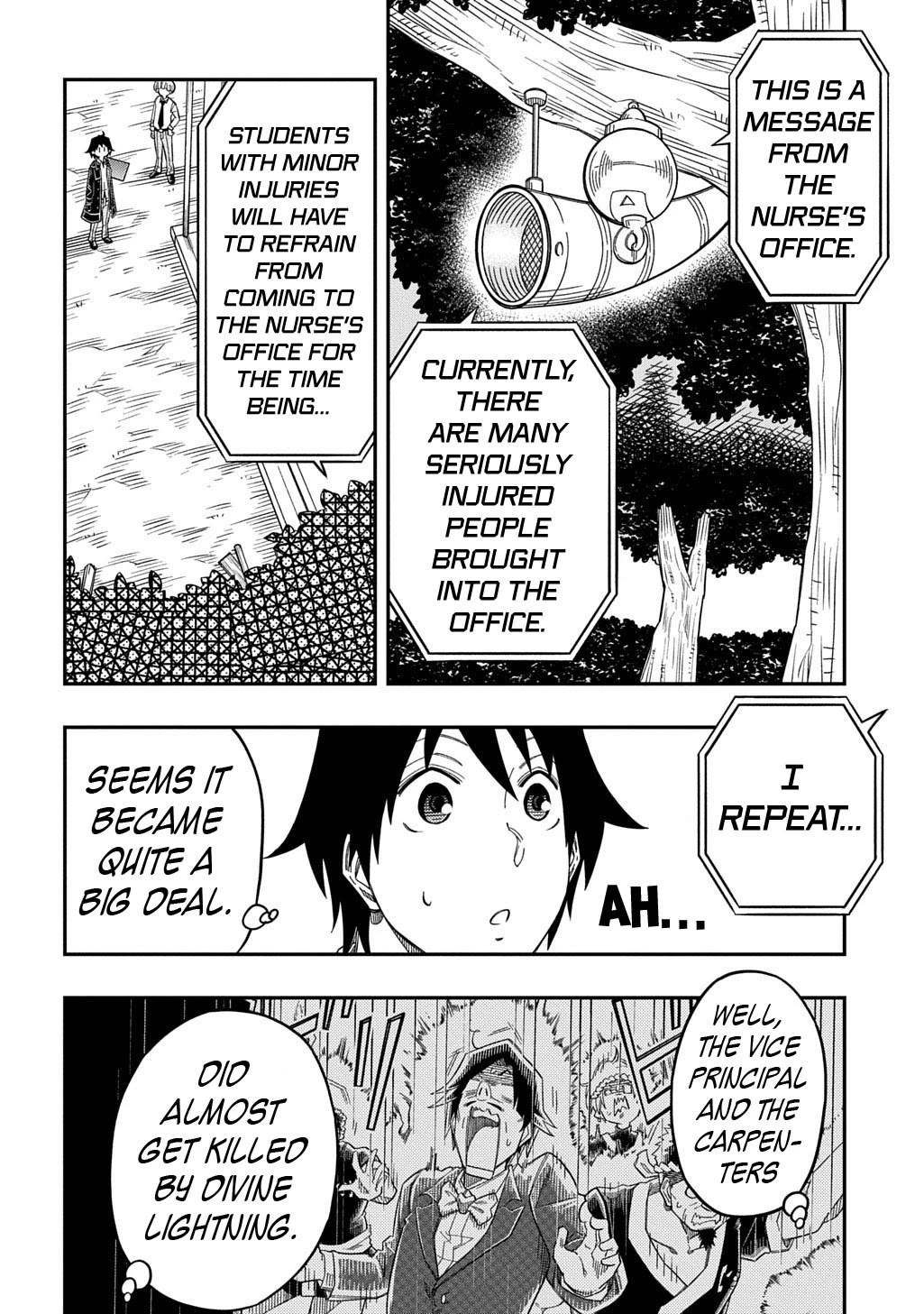 Exiled in a Class Trial for Poor Dexterity chapter 28 page 5