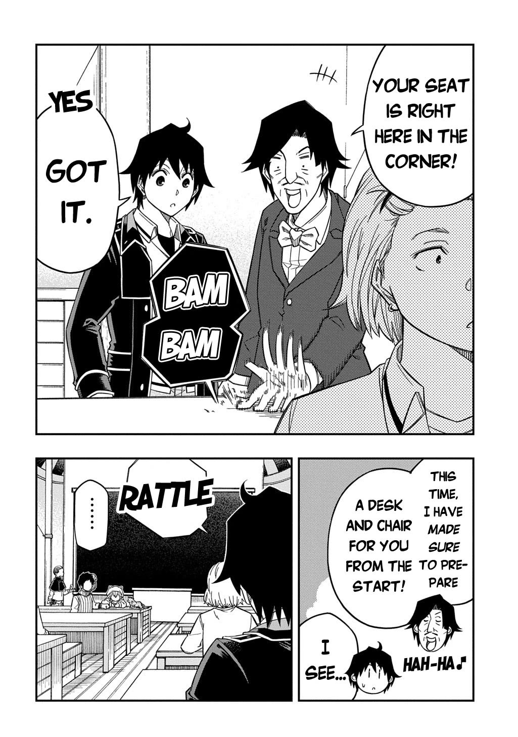 Exiled in a Class Trial for Poor Dexterity chapter 33 page 25