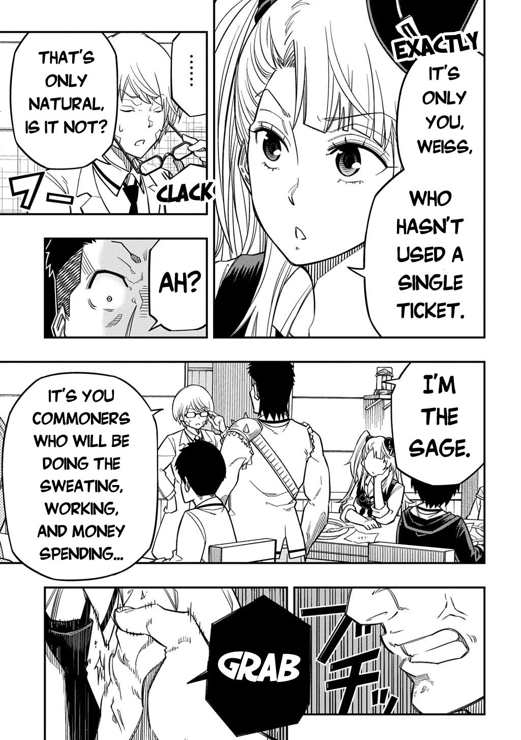 Exiled in a Class Trial for Poor Dexterity chapter 38 page 14