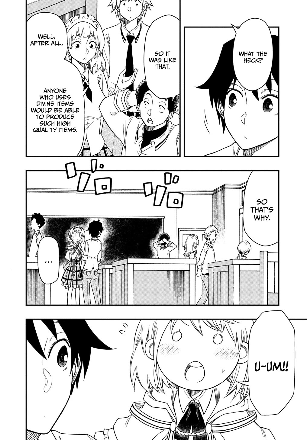 Exiled in a Class Trial for Poor Dexterity chapter 8 page 7