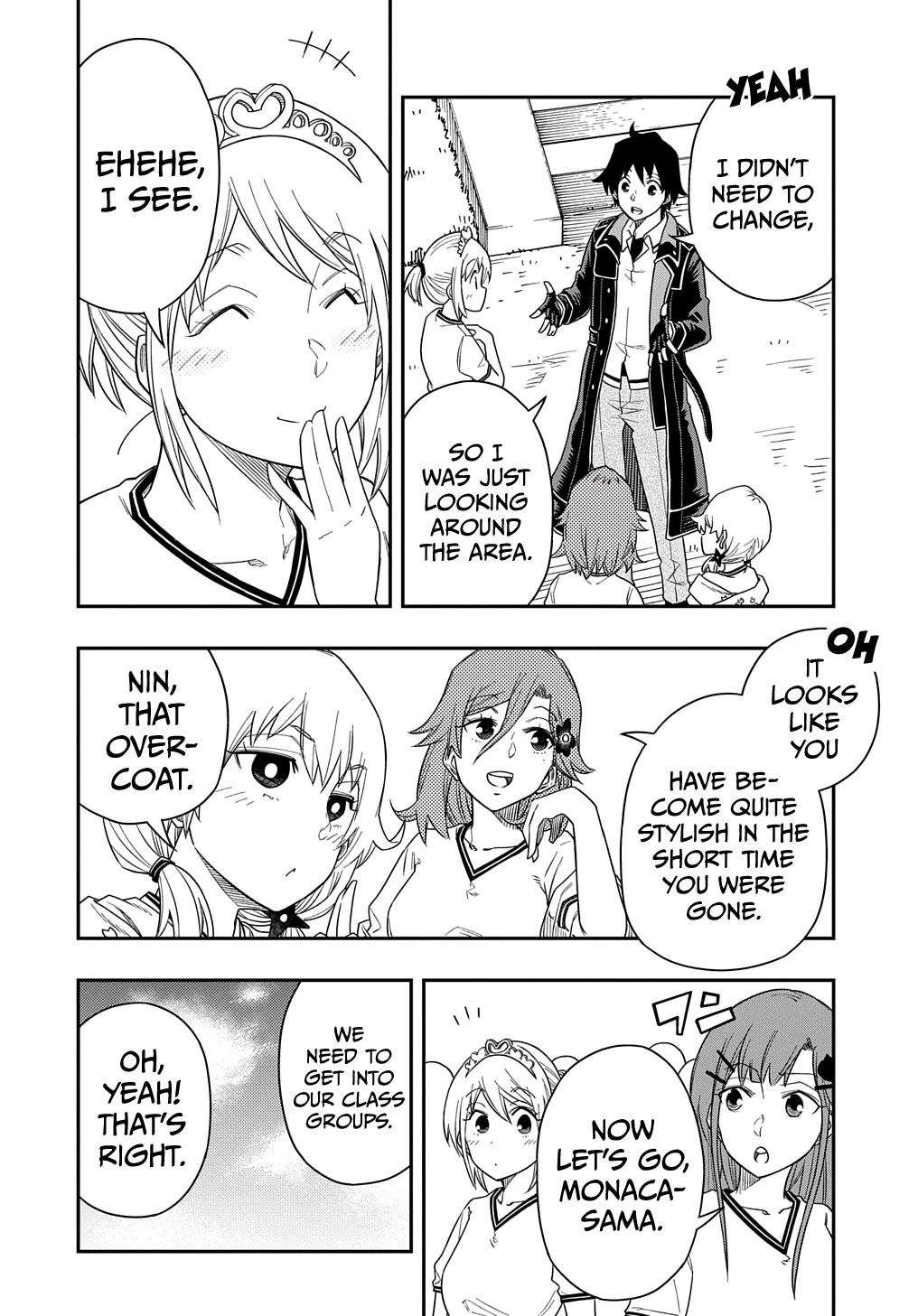 Exiled in a Class Trial for Poor Dexterity chapter 9 page 4