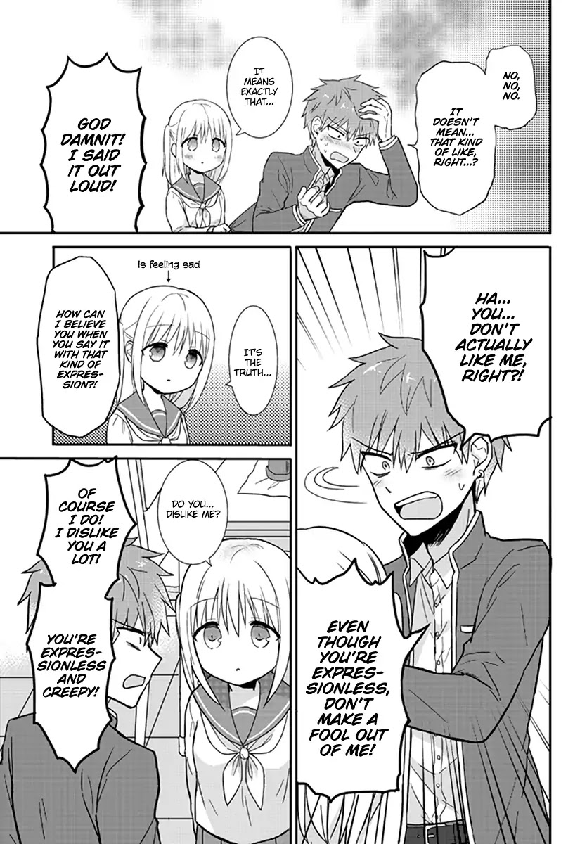 Expressionless Face Girl and Emotional Face Boy chapter 1 page 8