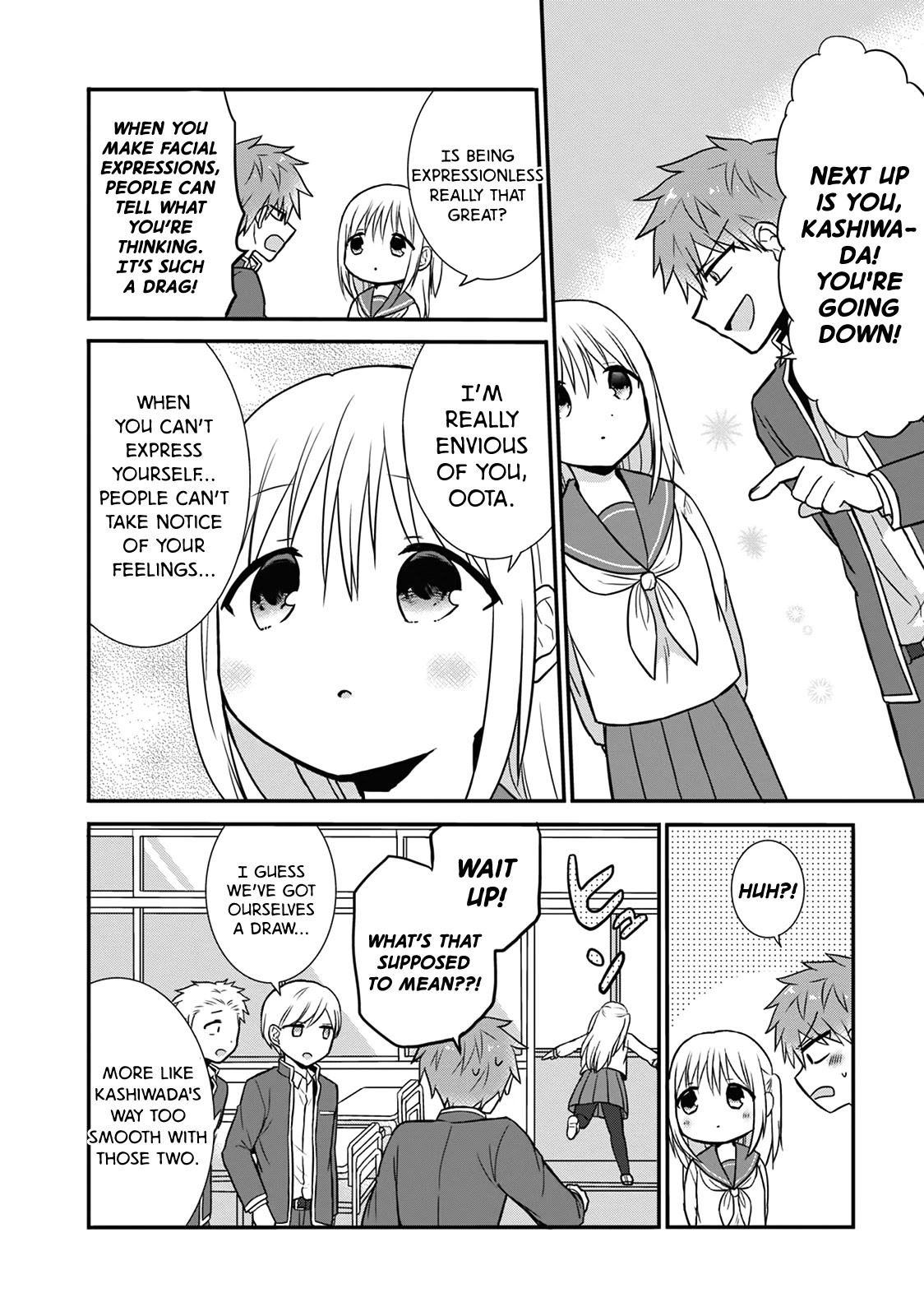 Expressionless Face Girl and Emotional Face Boy chapter 10 page 9