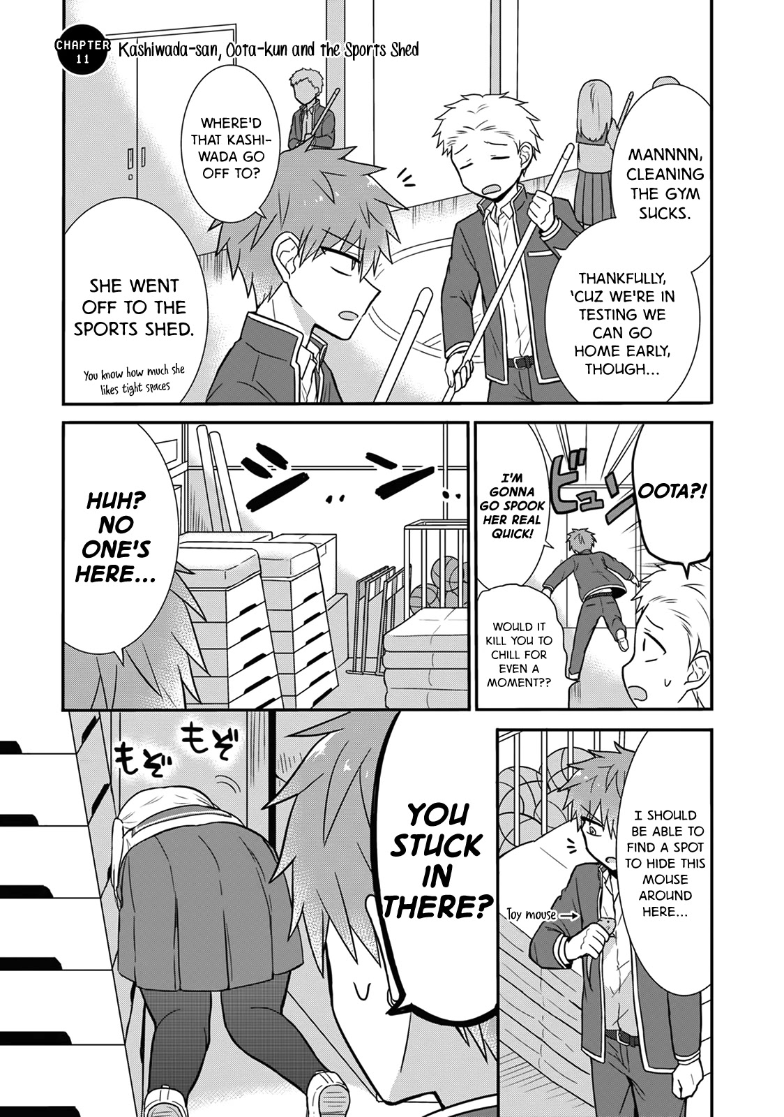 Expressionless Face Girl and Emotional Face Boy chapter 11 page 2