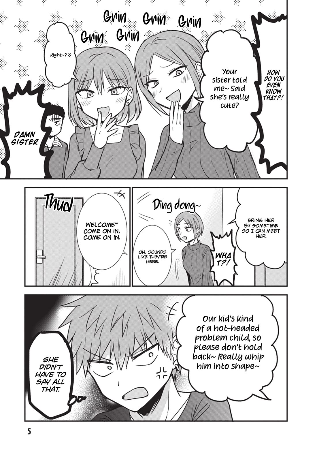 Expressionless Face Girl and Emotional Face Boy chapter 112 page 4