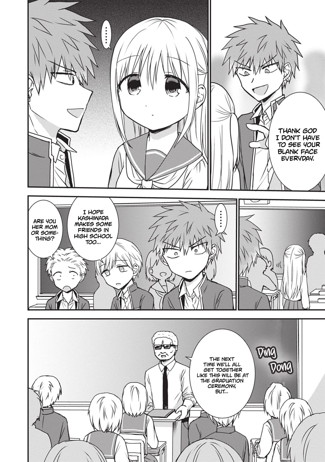 Expressionless Face Girl and Emotional Face Boy chapter 123 page 7