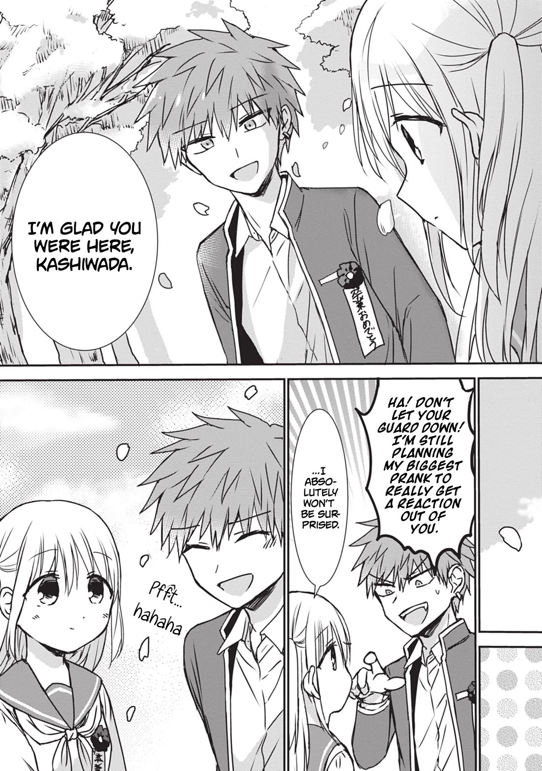 Expressionless Face Girl and Emotional Face Boy chapter 124 page 10