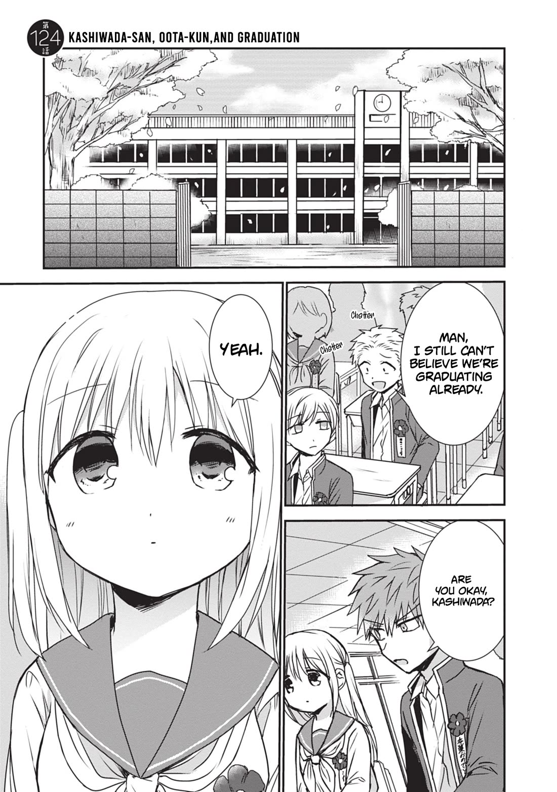 Expressionless Face Girl and Emotional Face Boy chapter 124 page 2