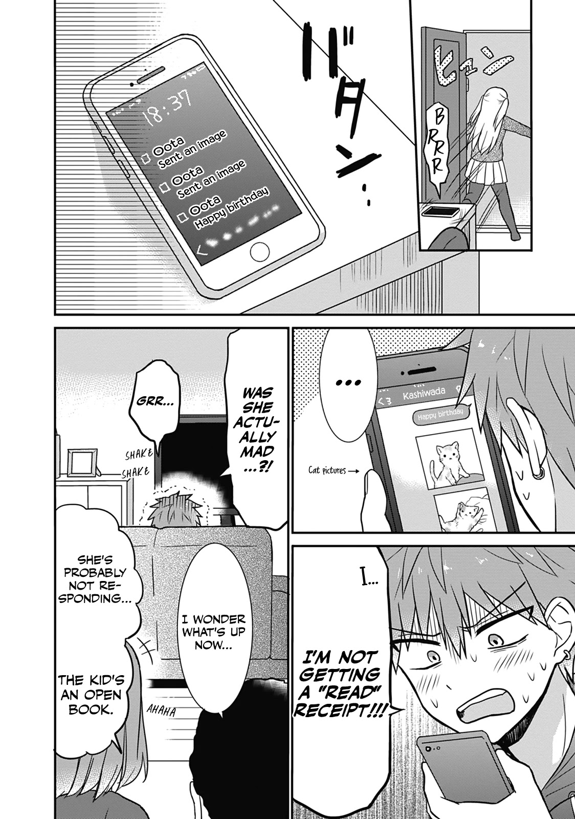 Expressionless Face Girl and Emotional Face Boy chapter 14 page 11