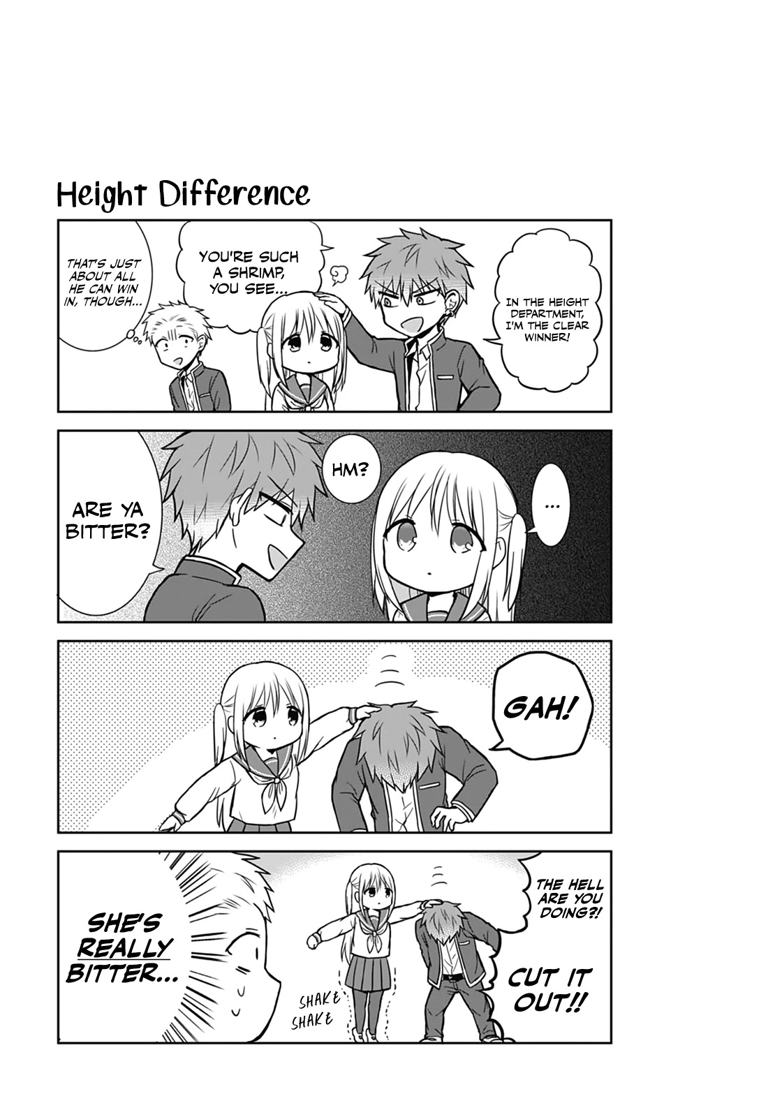 Expressionless Face Girl and Emotional Face Boy chapter 14 page 12