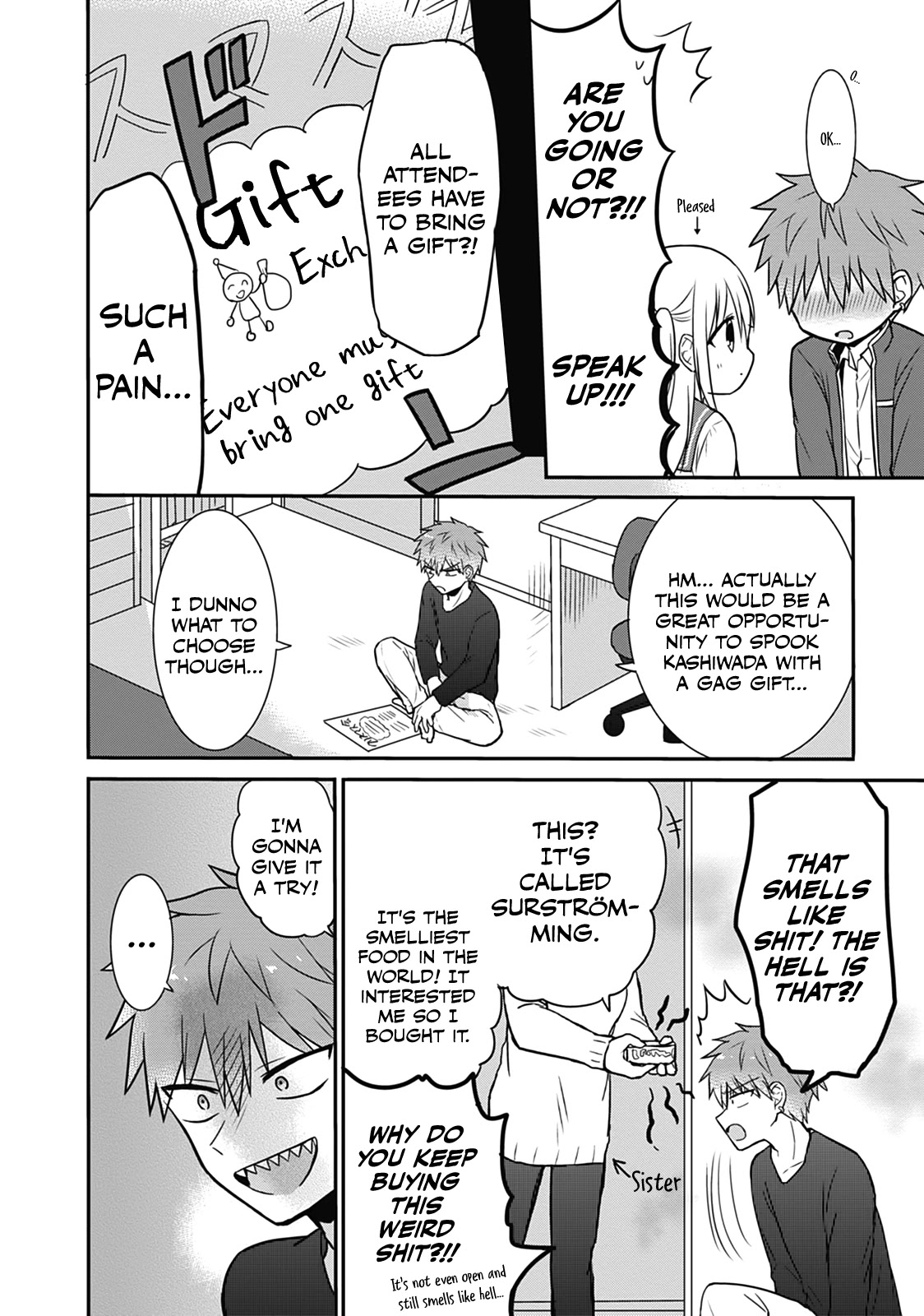 Expressionless Face Girl and Emotional Face Boy chapter 15 page 4