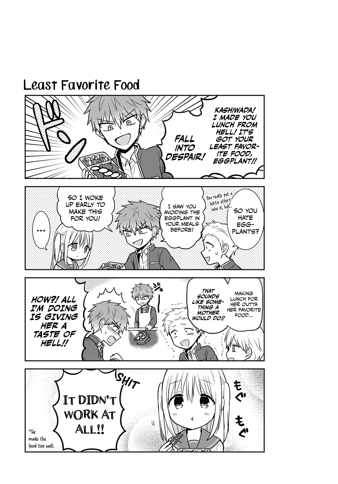 Expressionless Face Girl and Emotional Face Boy chapter 21 page 11