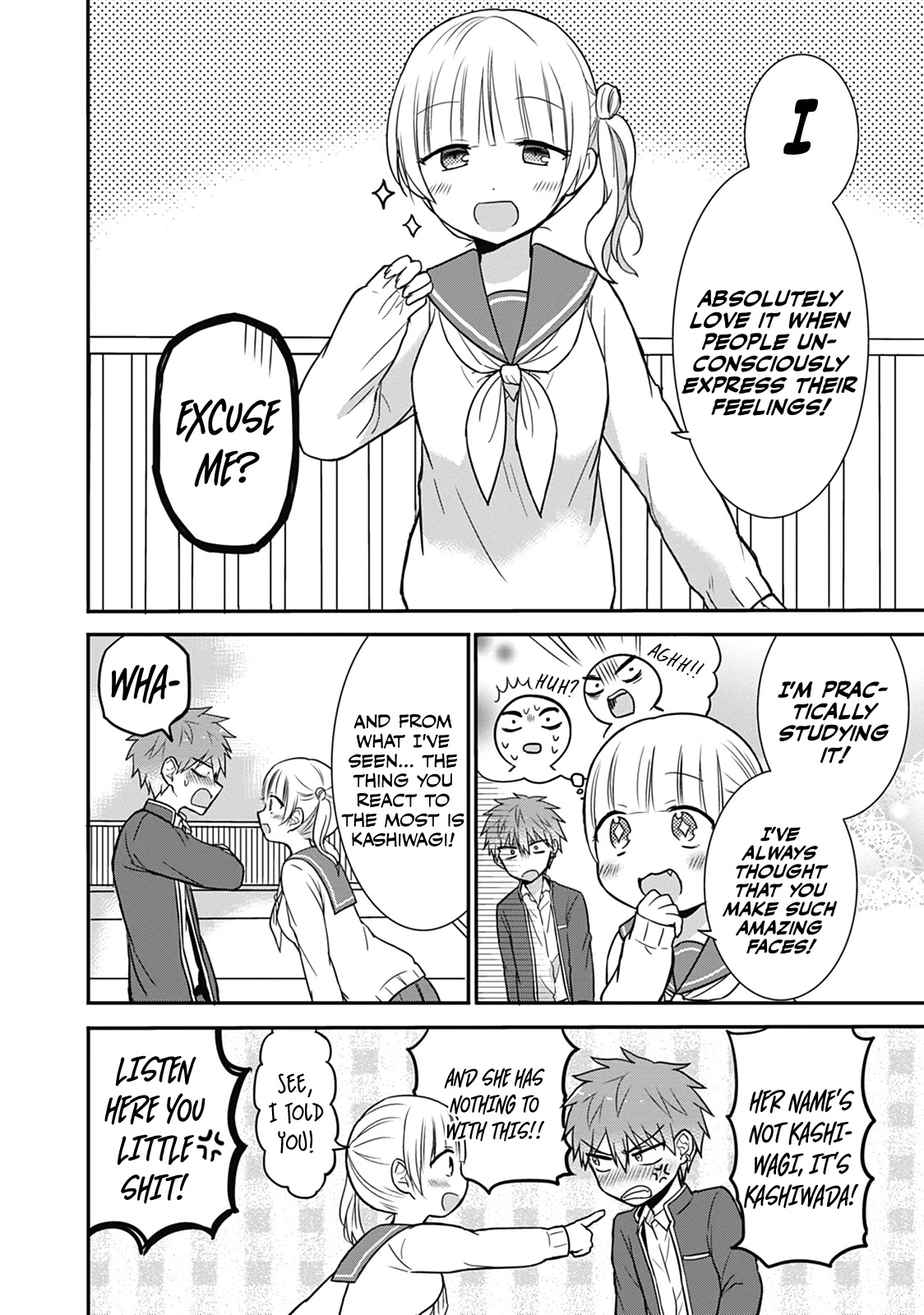 Expressionless Face Girl and Emotional Face Boy chapter 23 page 8