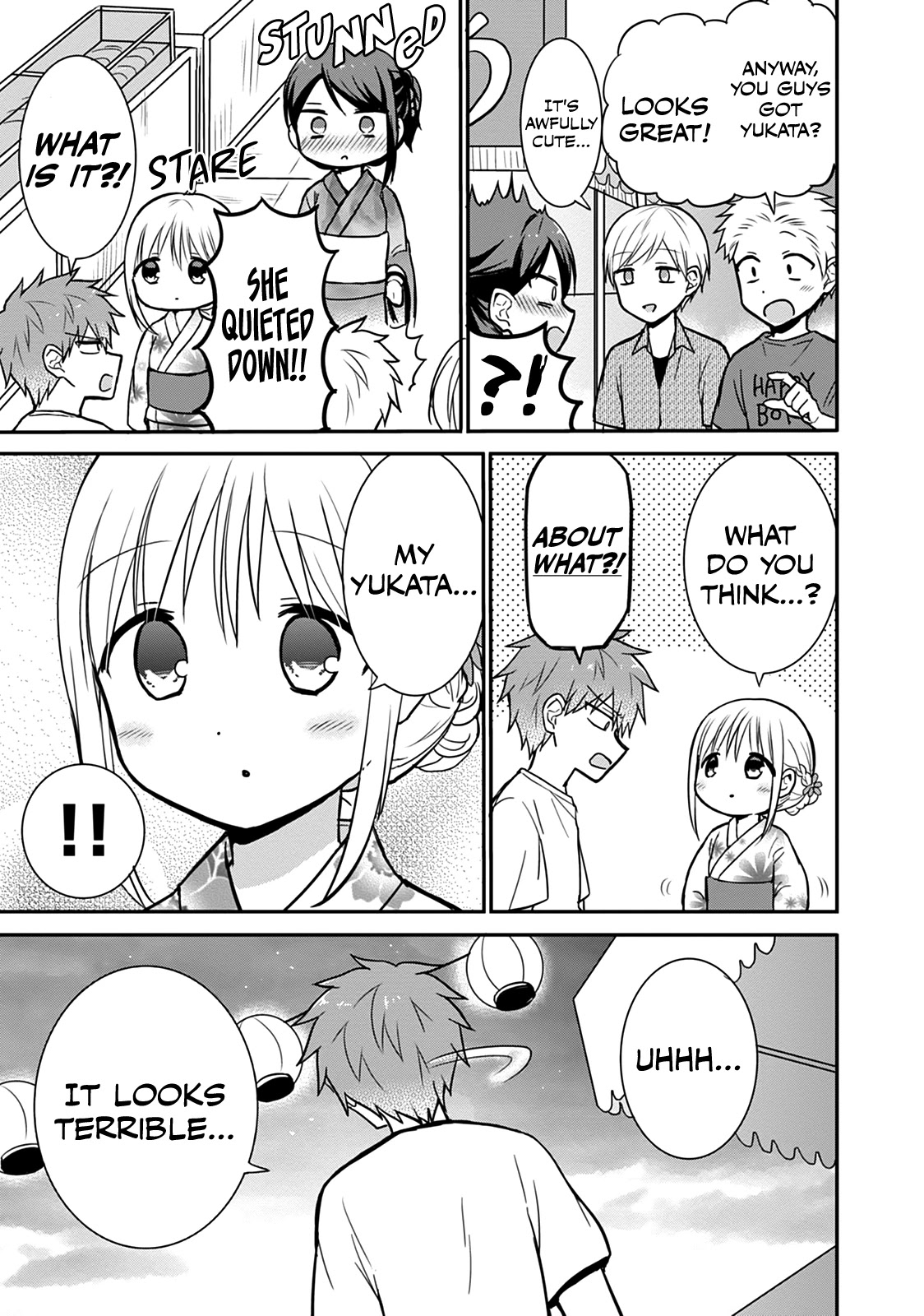 Expressionless Face Girl and Emotional Face Boy chapter 37 page 5