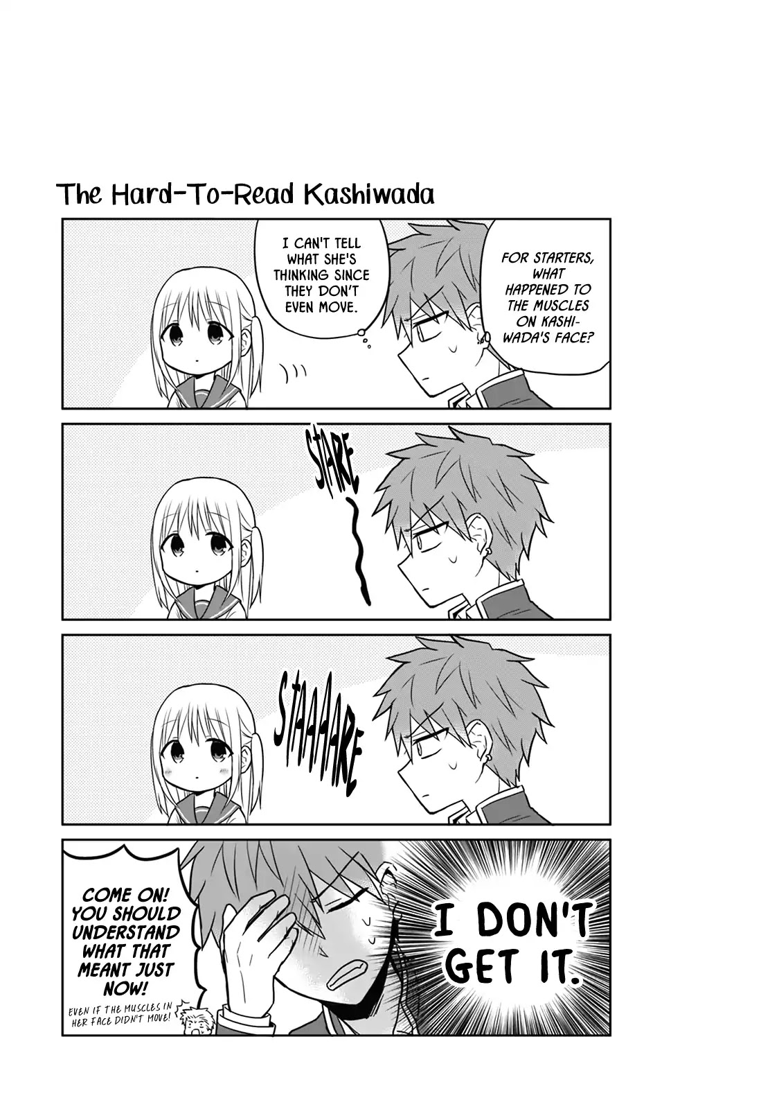 Expressionless Face Girl and Emotional Face Boy chapter 4 page 9