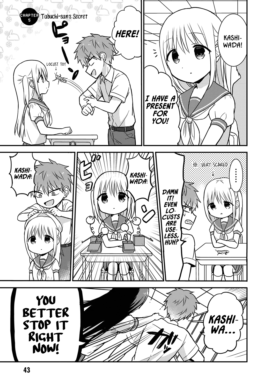 Expressionless Face Girl and Emotional Face Boy chapter 5 page 1