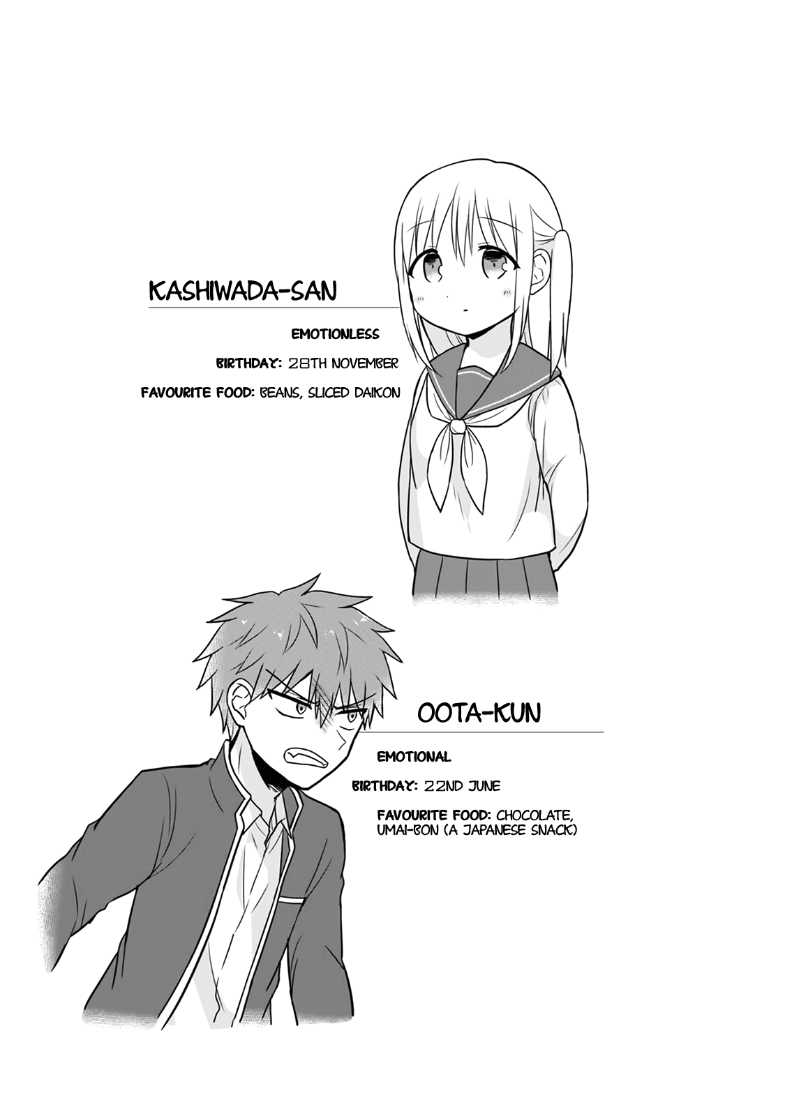 Expressionless Face Girl and Emotional Face Boy chapter 5 page 11