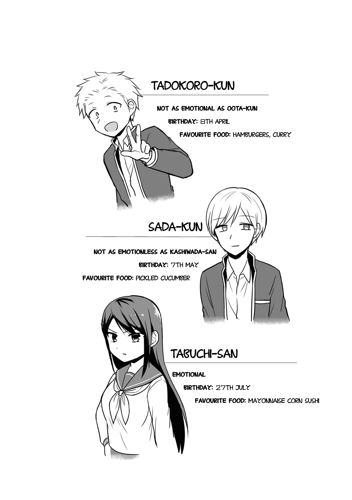 Expressionless Face Girl and Emotional Face Boy chapter 5 page 12