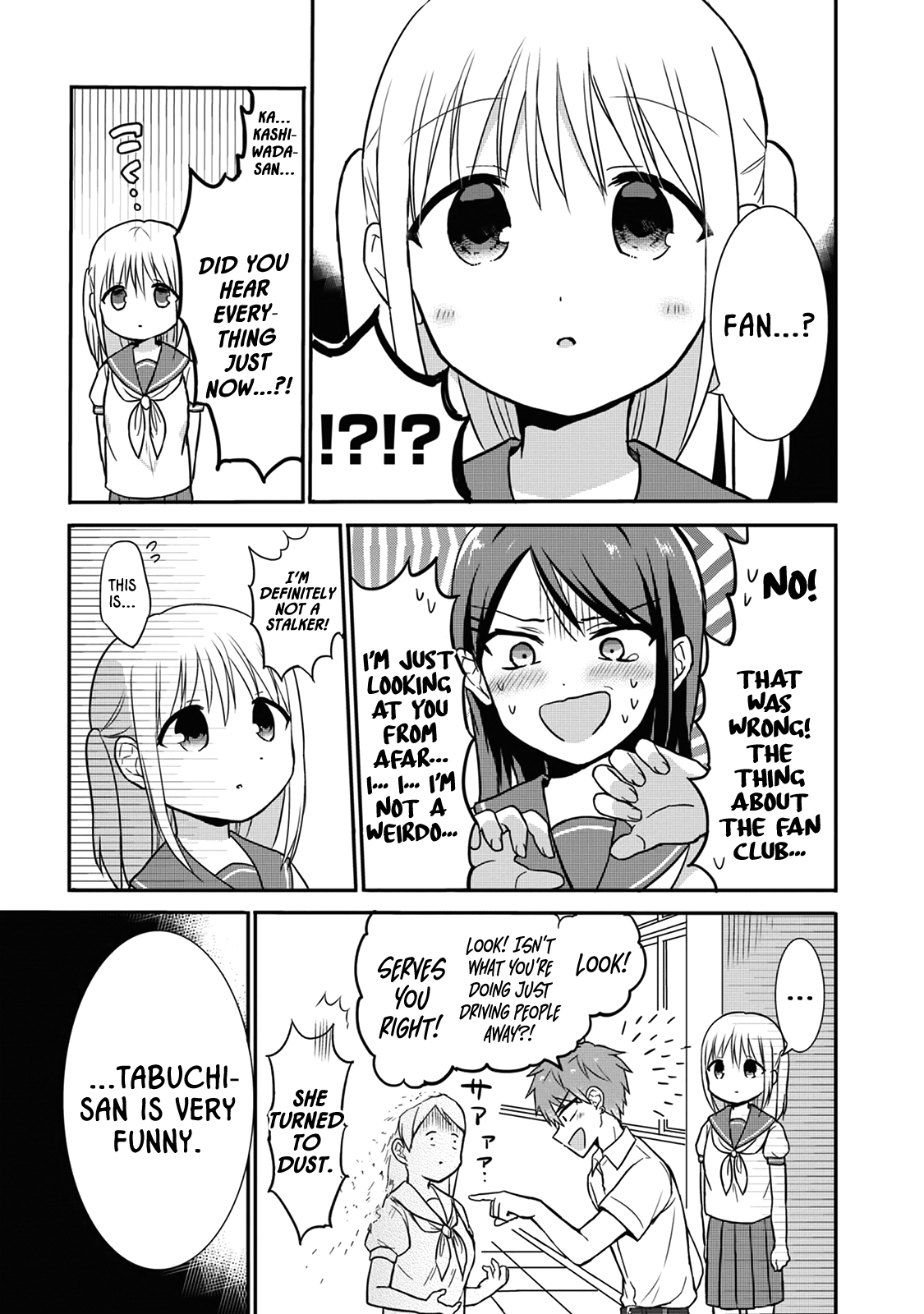 Expressionless Face Girl and Emotional Face Boy chapter 5 page 9