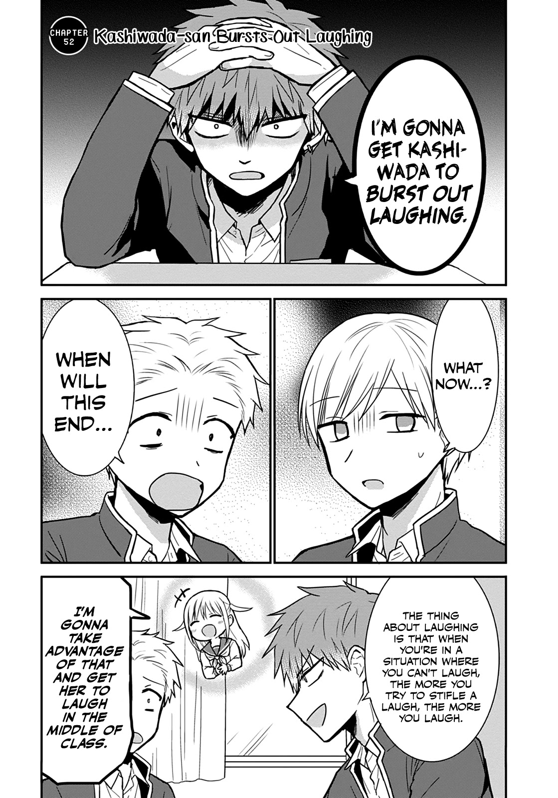 Expressionless Face Girl and Emotional Face Boy chapter 52 page 1