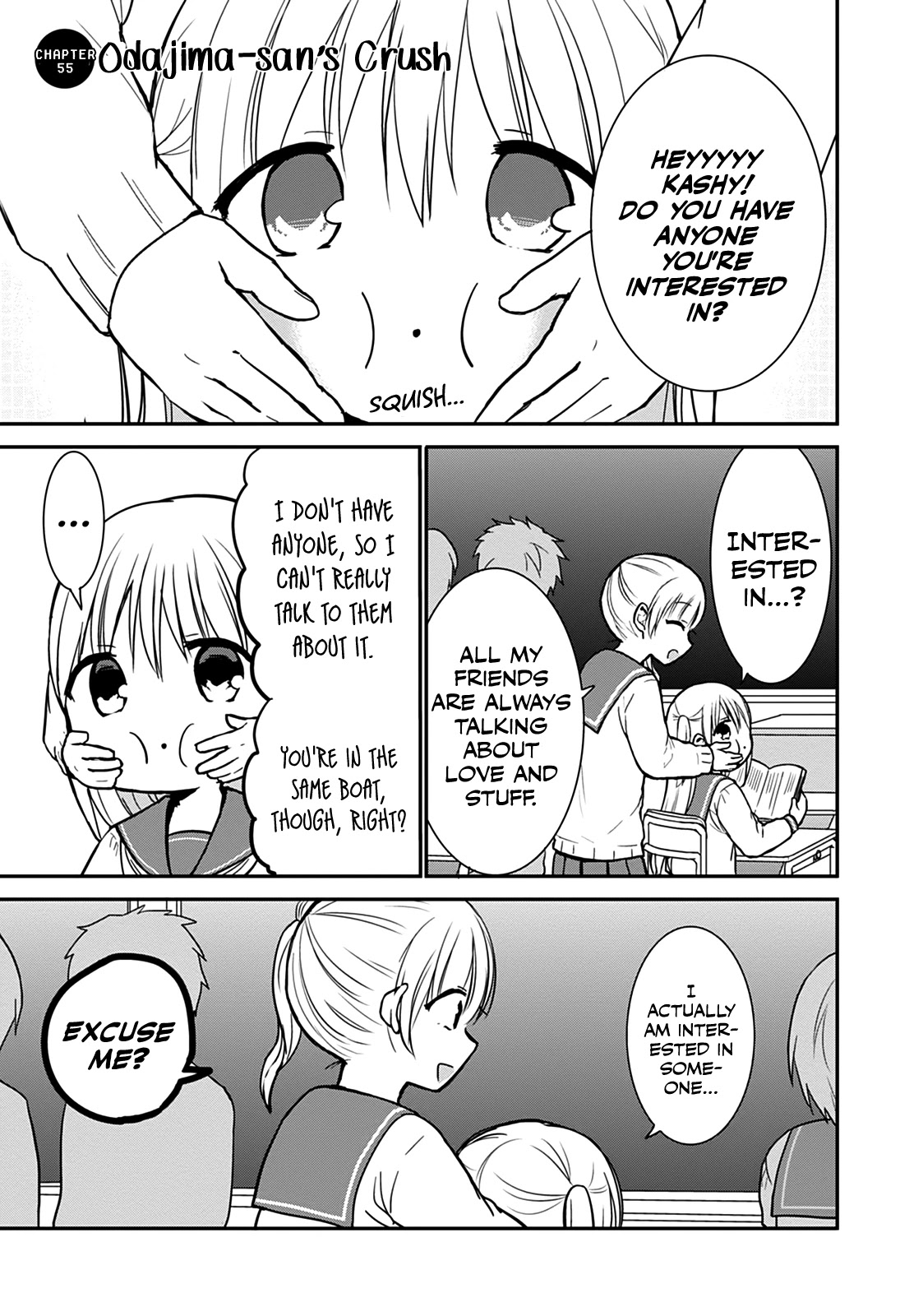 Expressionless Face Girl and Emotional Face Boy chapter 55 page 1