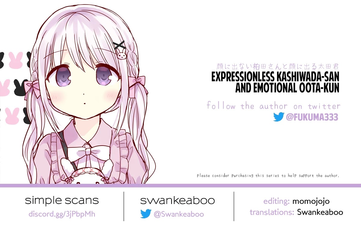 Expressionless Face Girl and Emotional Face Boy chapter 63.5 page 11