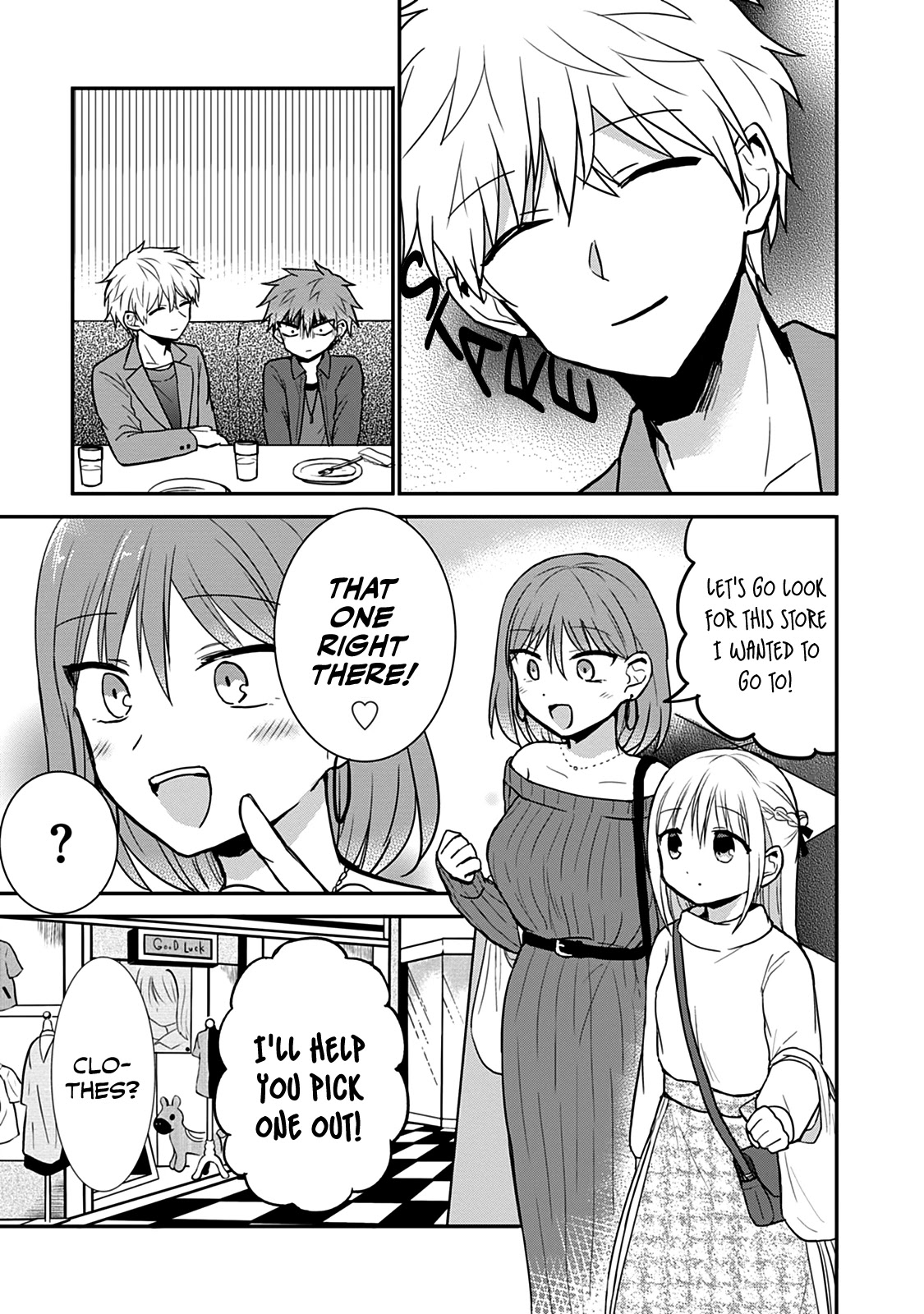 Expressionless Face Girl and Emotional Face Boy chapter 63.5 page 3