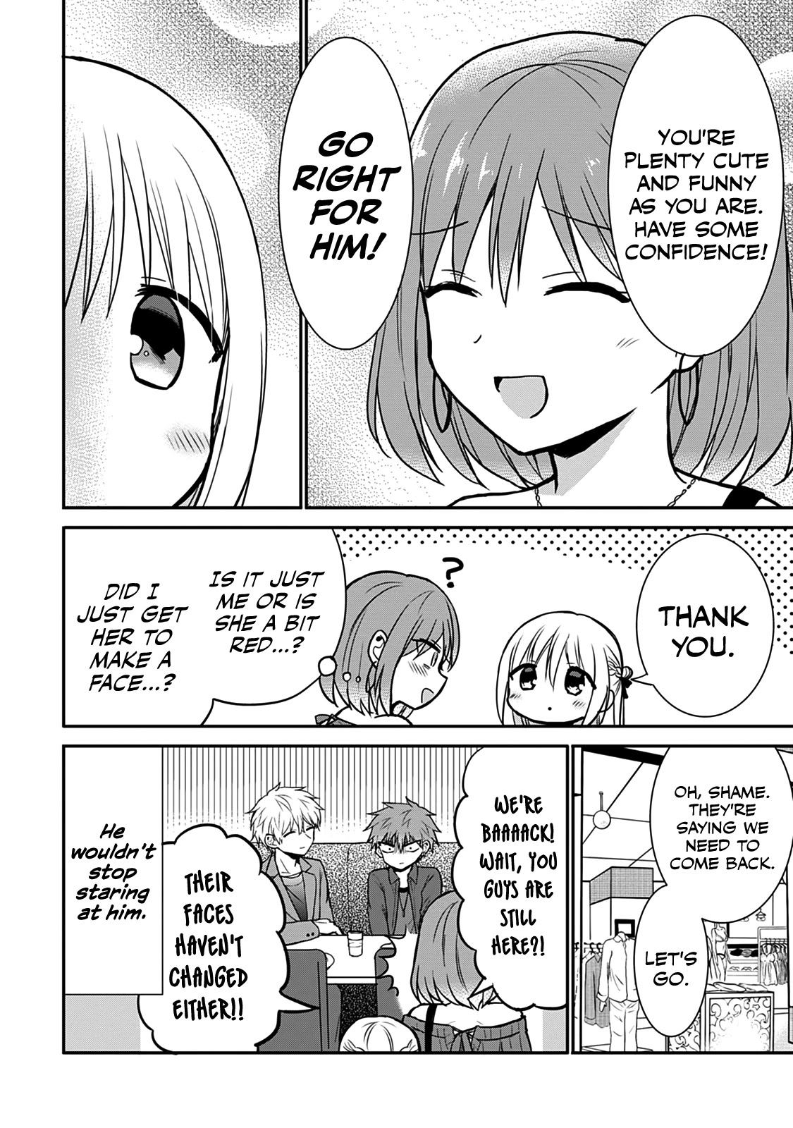 Expressionless Face Girl and Emotional Face Boy chapter 63.5 page 8