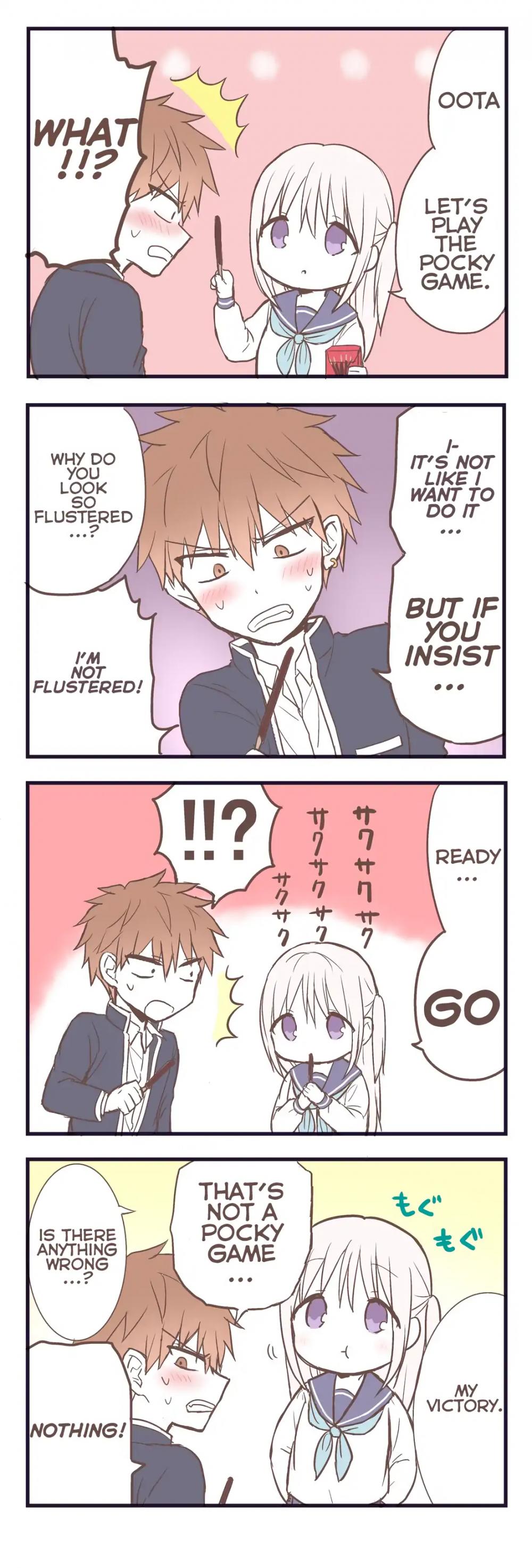 Expressionless Face Girl and Emotional Face Boy chapter 7.5 page 1