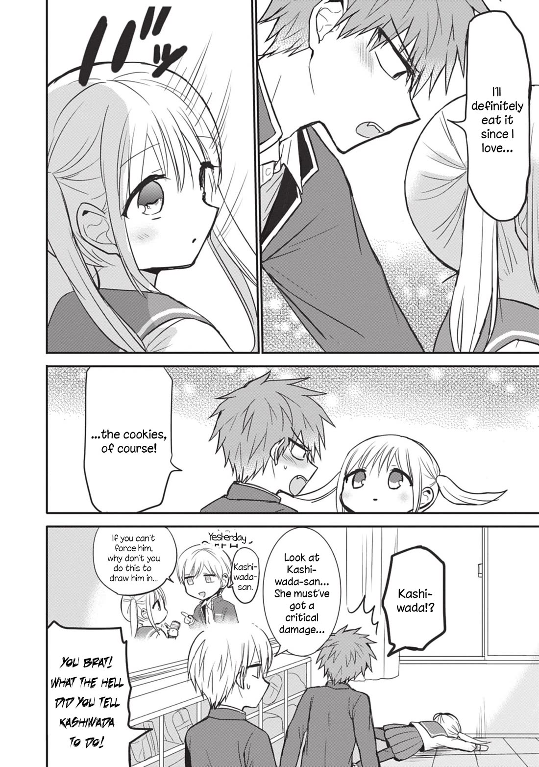 Expressionless Face Girl and Emotional Face Boy chapter 87.5 page 12