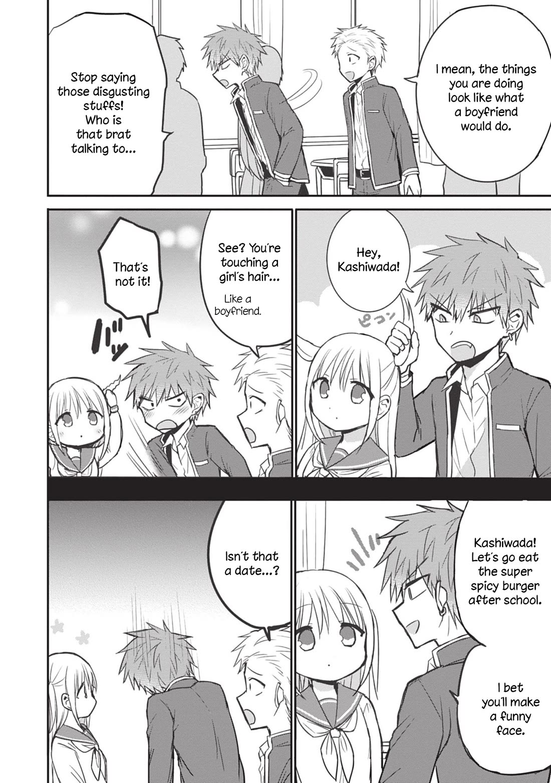 Expressionless Face Girl and Emotional Face Boy chapter 87.5 page 14