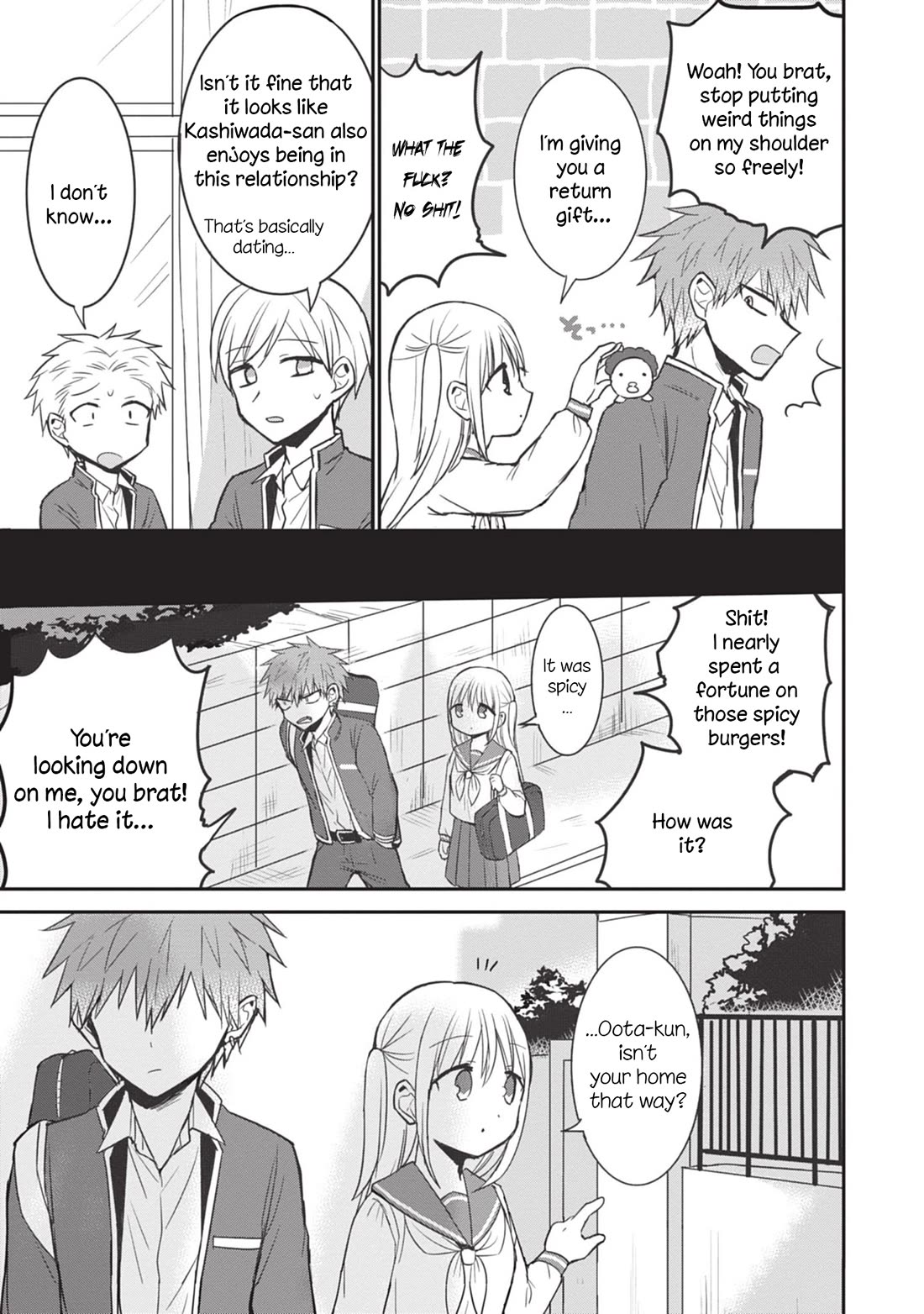 Expressionless Face Girl and Emotional Face Boy chapter 87.5 page 15