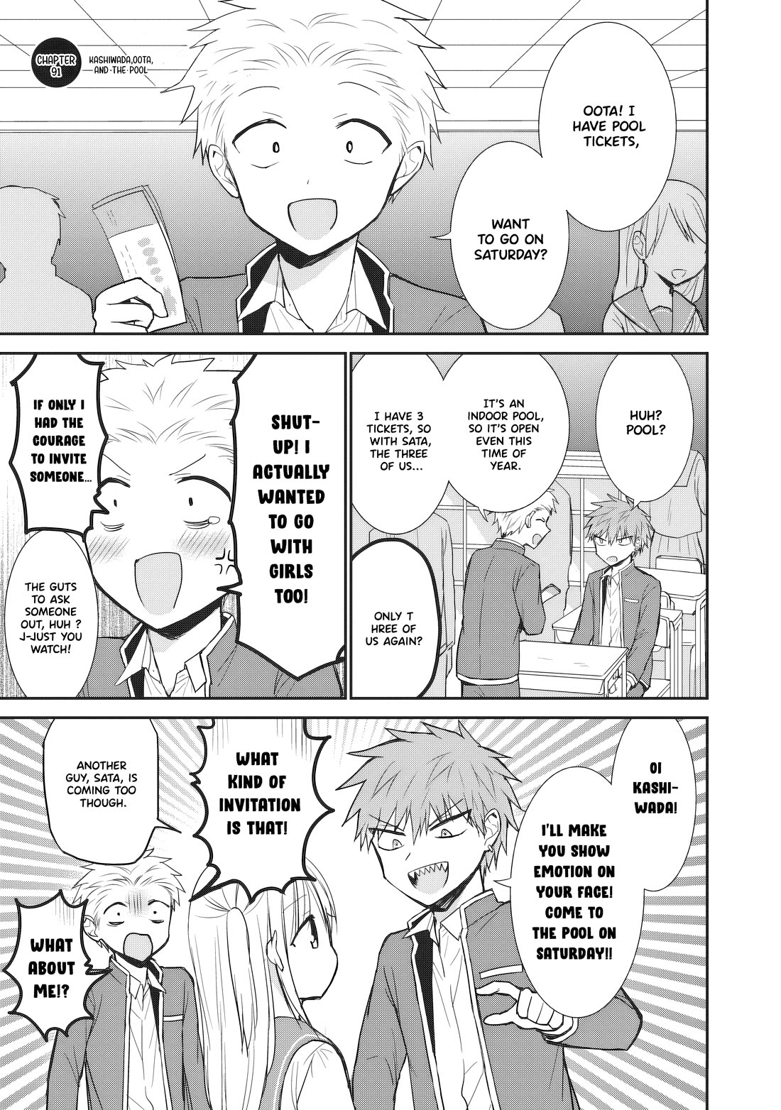 Expressionless Face Girl and Emotional Face Boy chapter 91 page 2