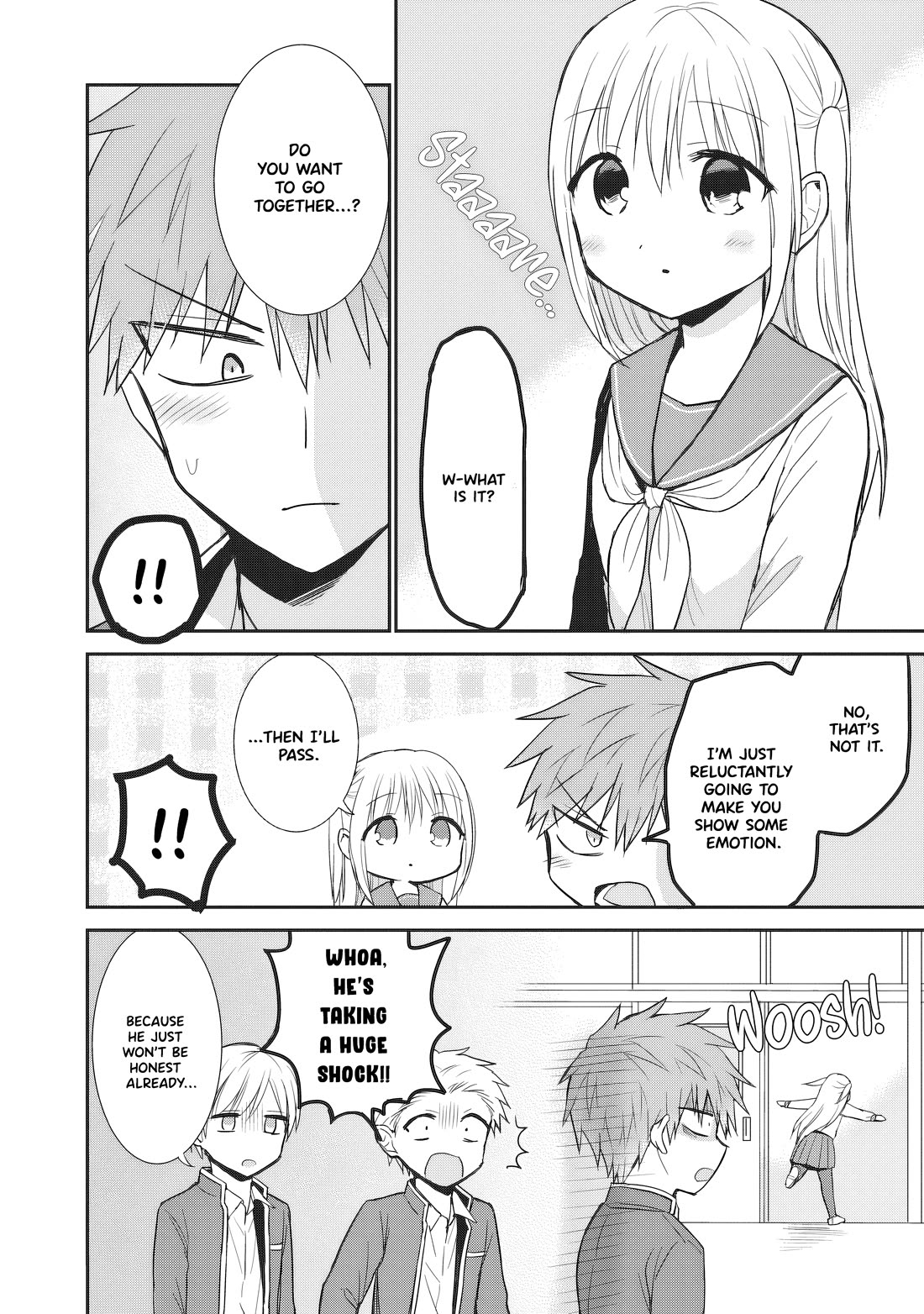 Expressionless Face Girl and Emotional Face Boy chapter 91 page 3