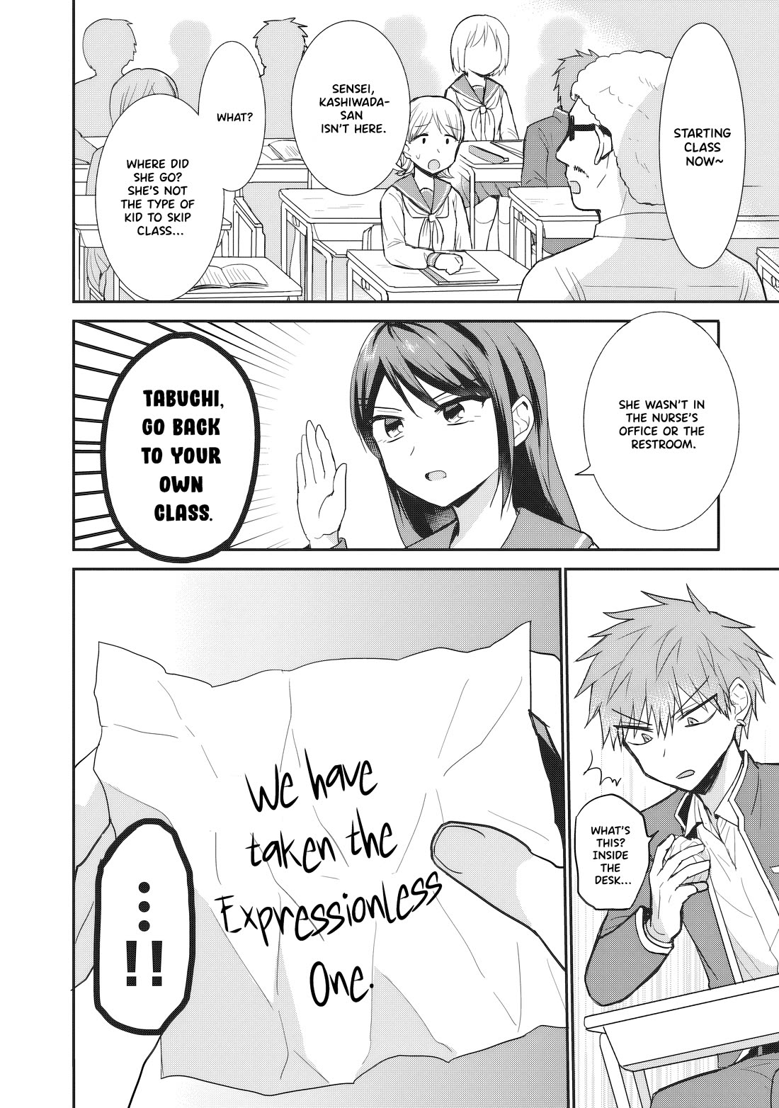 Expressionless Face Girl and Emotional Face Boy chapter 93 page 11