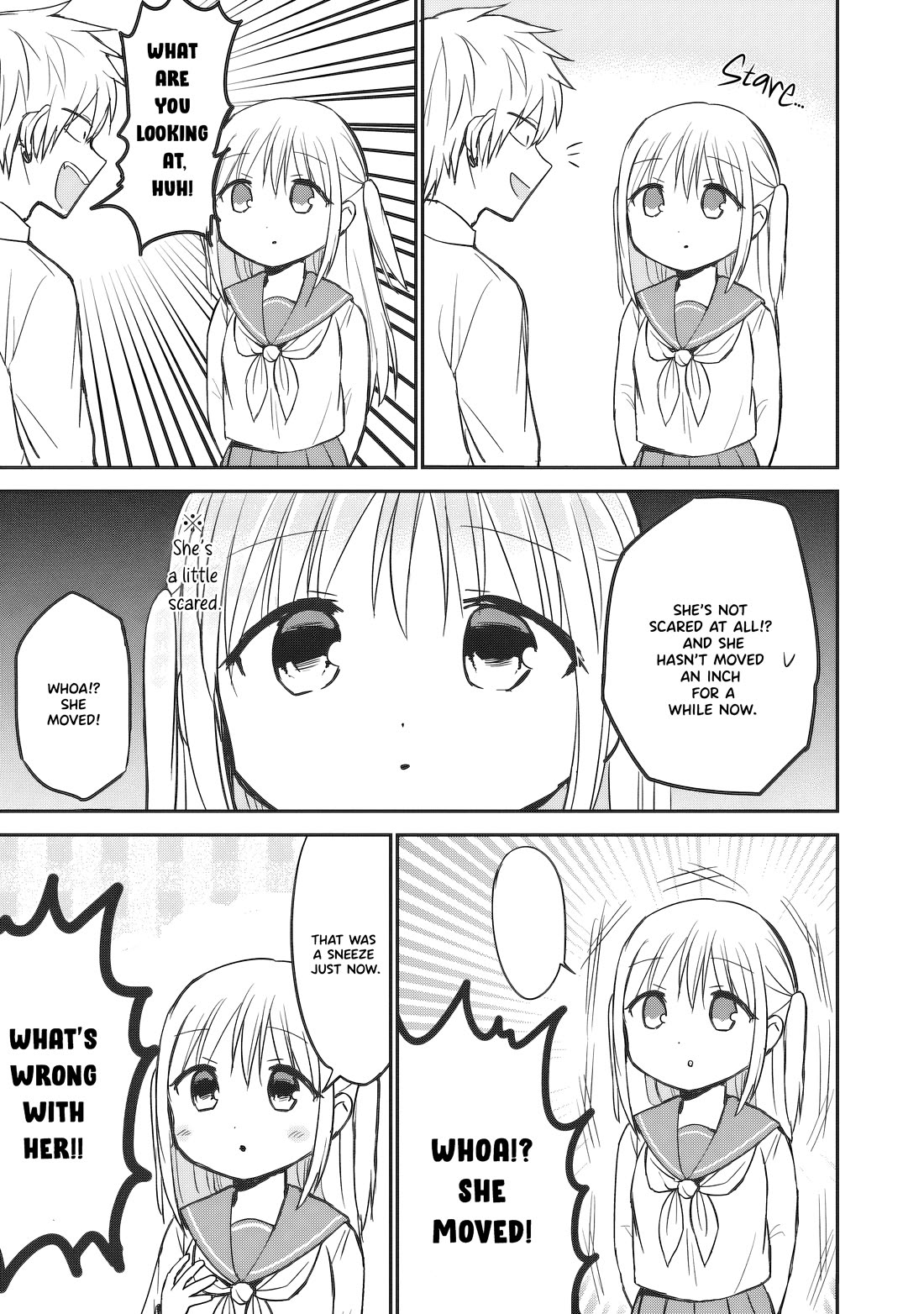 Expressionless Face Girl and Emotional Face Boy chapter 93 page 4