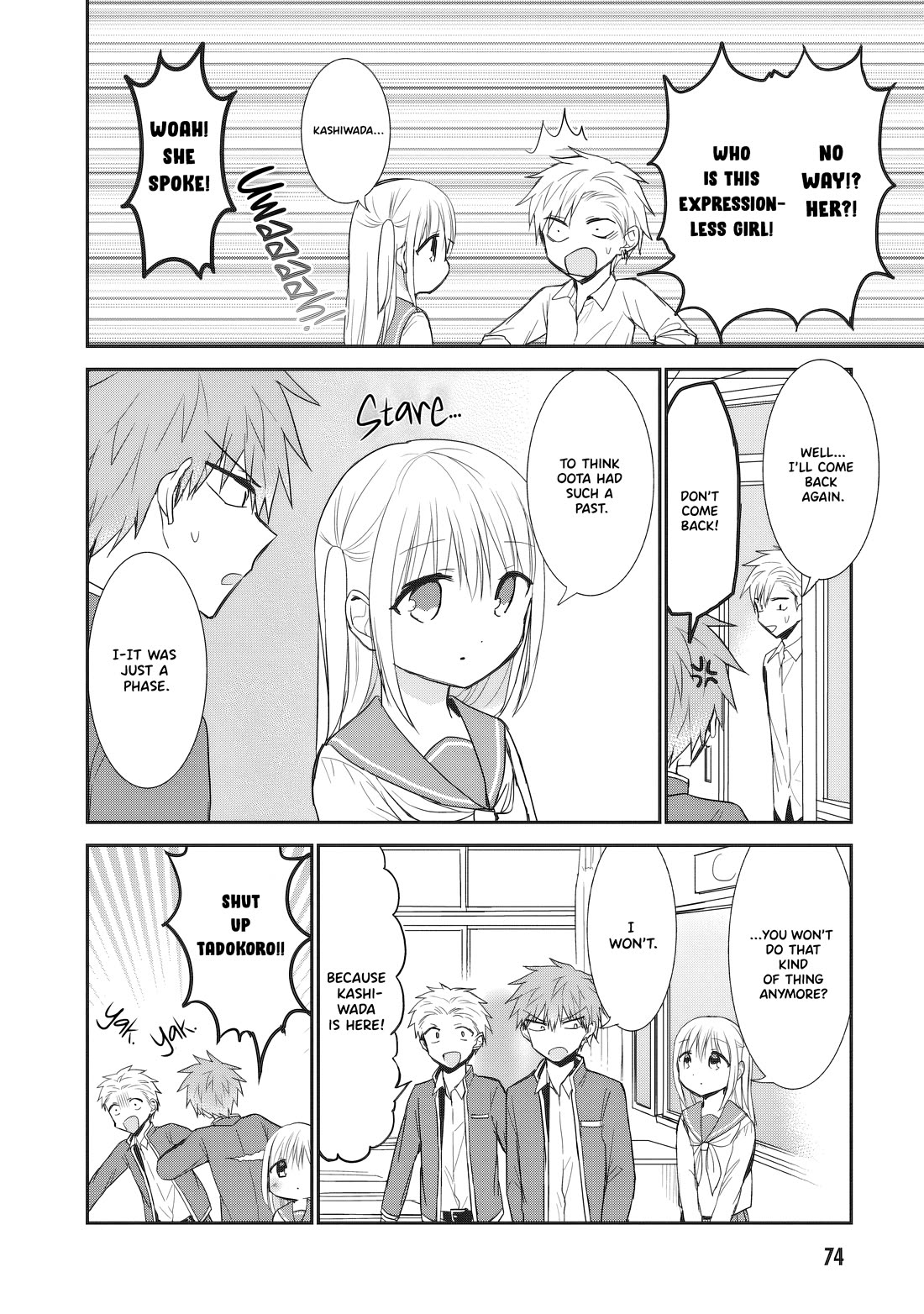 Expressionless Face Girl and Emotional Face Boy chapter 93 page 9