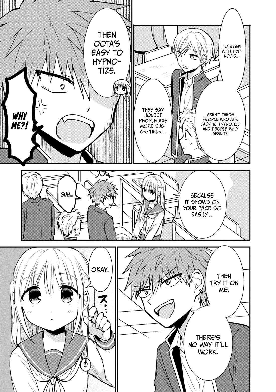 Expressionless Face Girl and Emotional Face Boy chapter 96 page 4