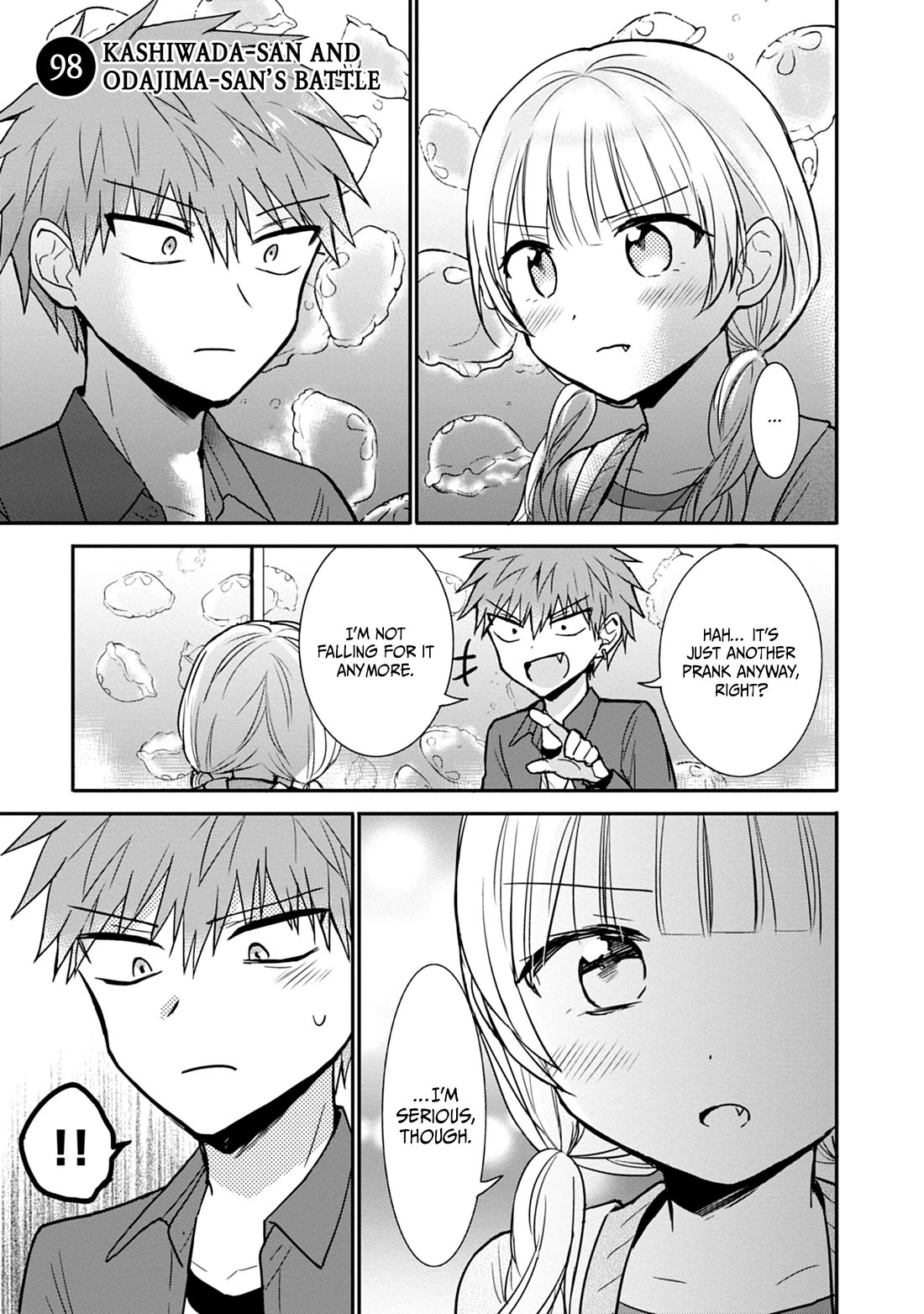 Expressionless Face Girl and Emotional Face Boy chapter 98 page 2