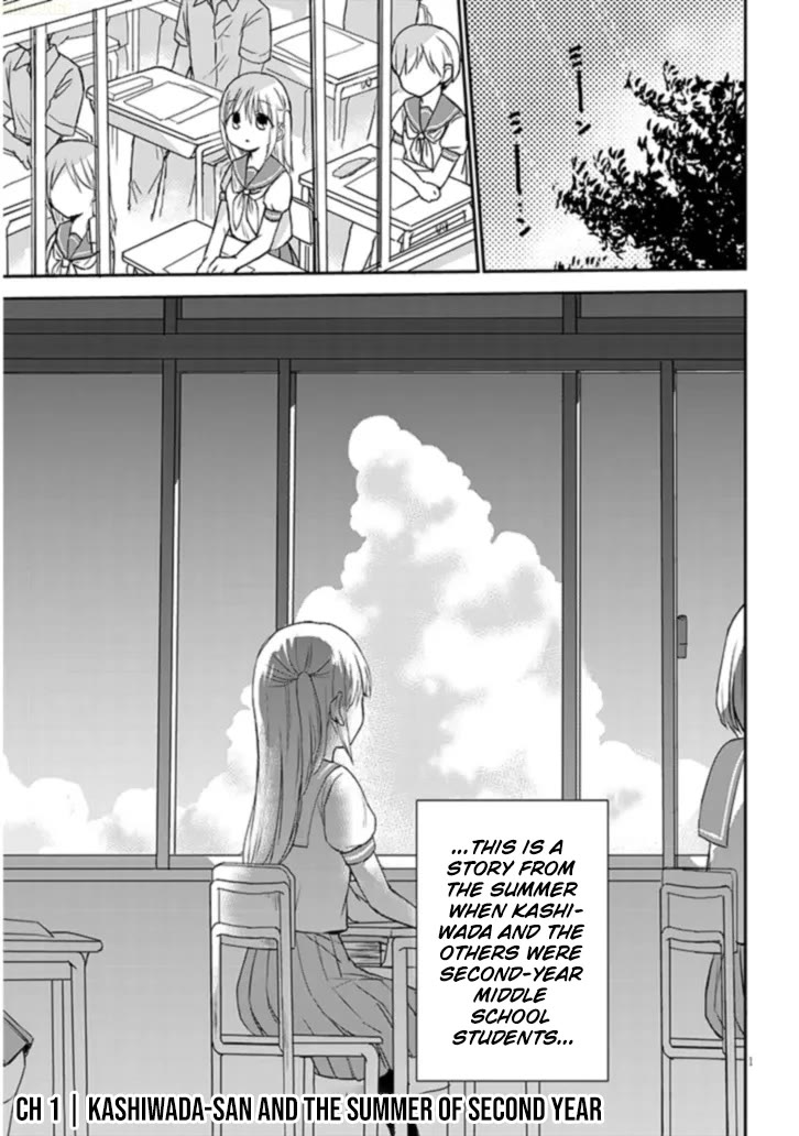 Expressionless Kashiwada-san and Emotional Oota-kun + chapter 1 page 2
