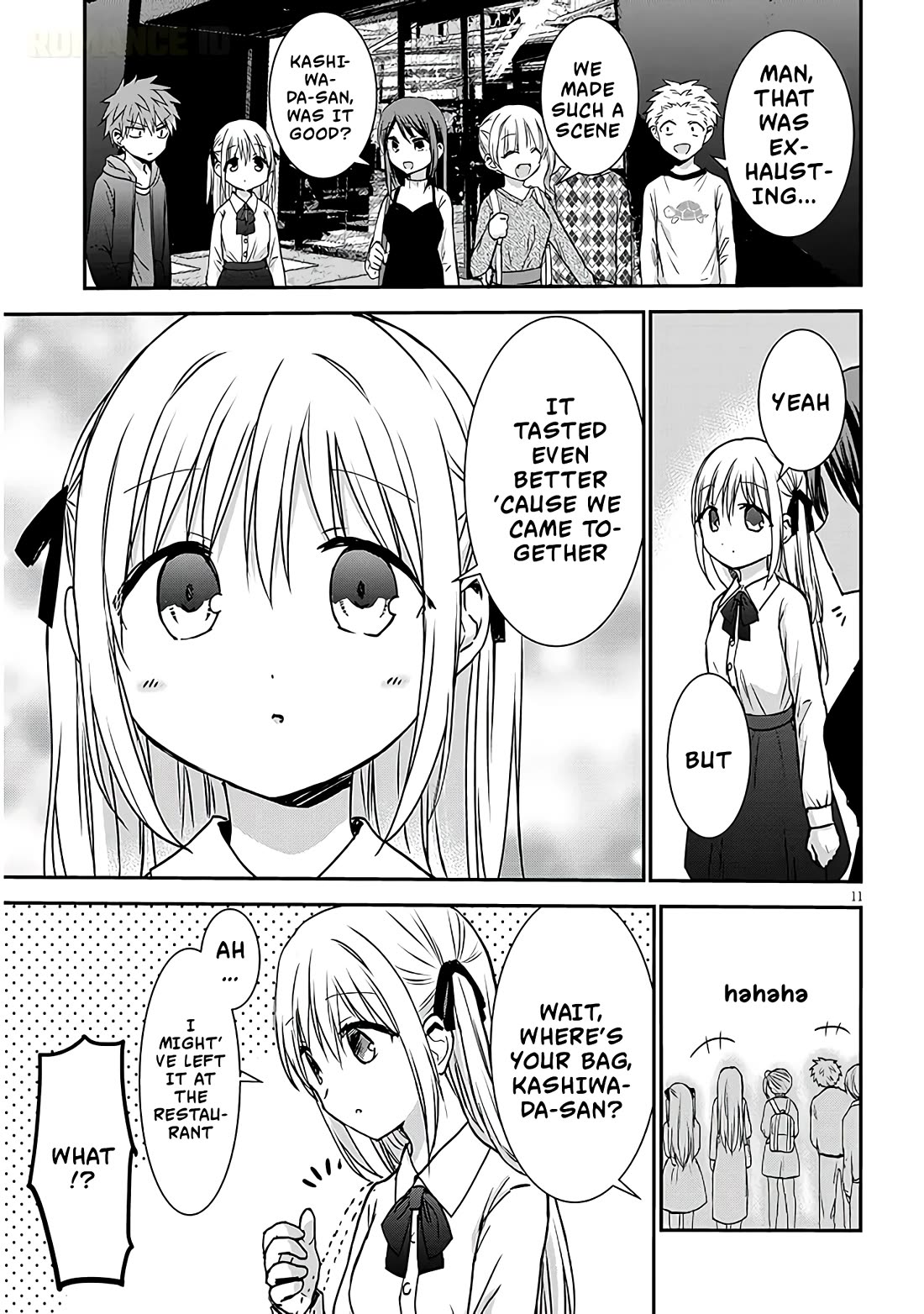 Expressionless Kashiwada-san and Emotional Oota-kun + chapter 12 page 12