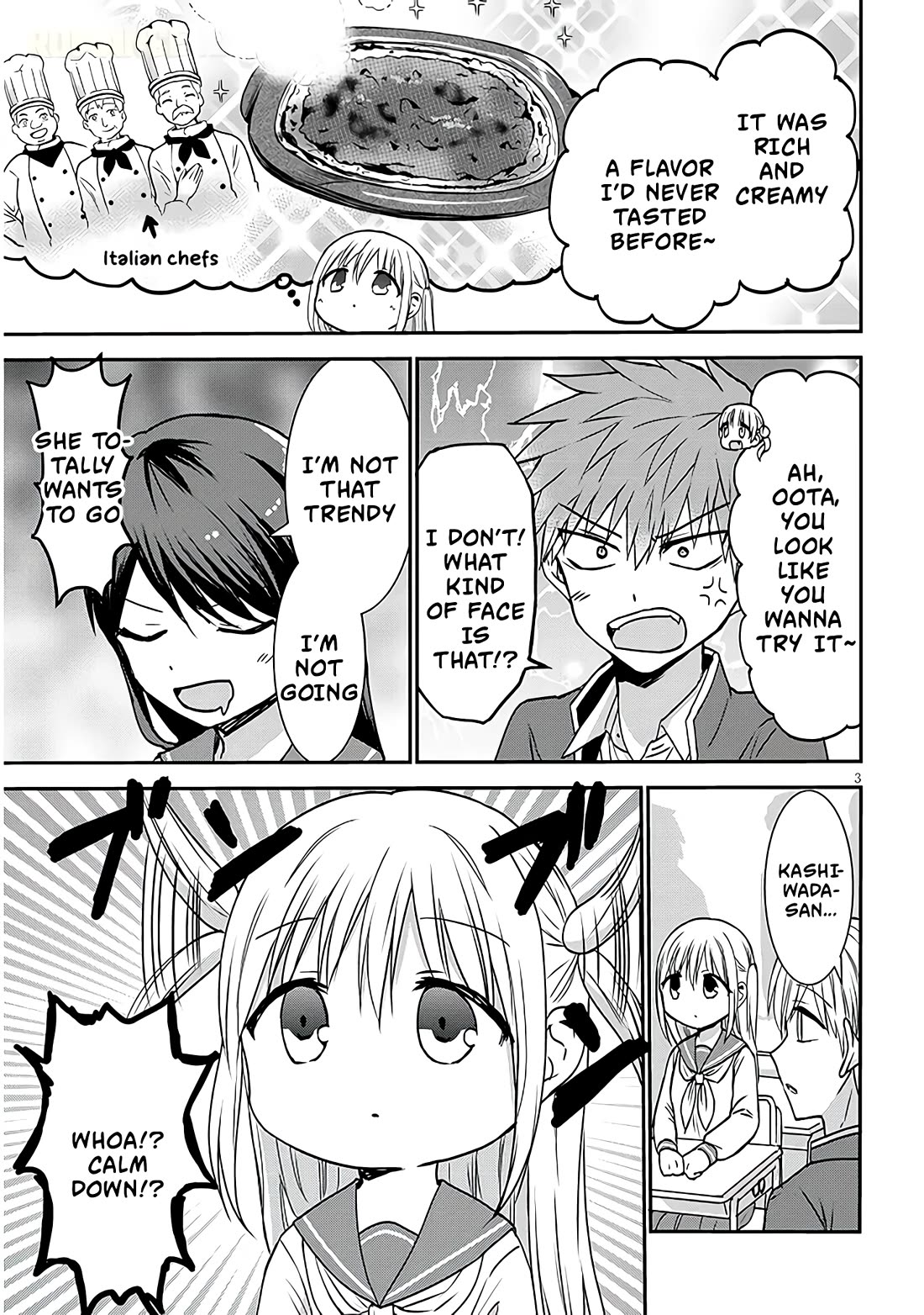 Expressionless Kashiwada-san and Emotional Oota-kun + chapter 12 page 4