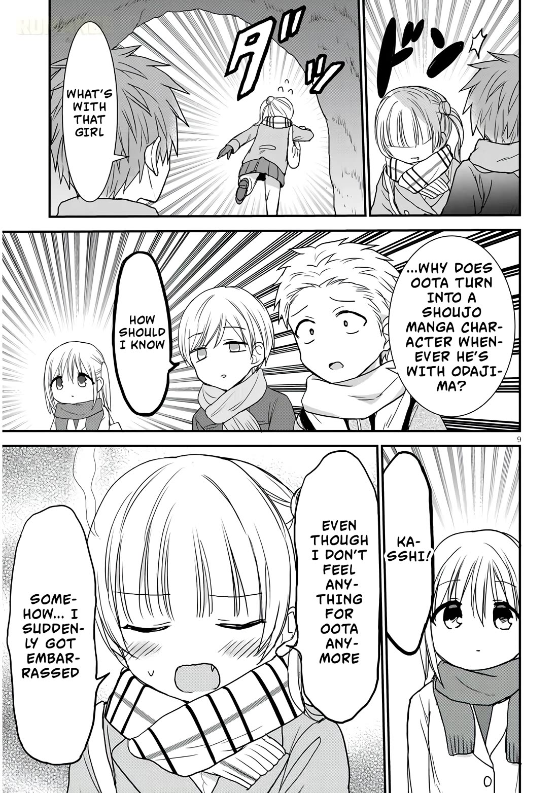 Expressionless Kashiwada-san and Emotional Oota-kun + chapter 20 page 10