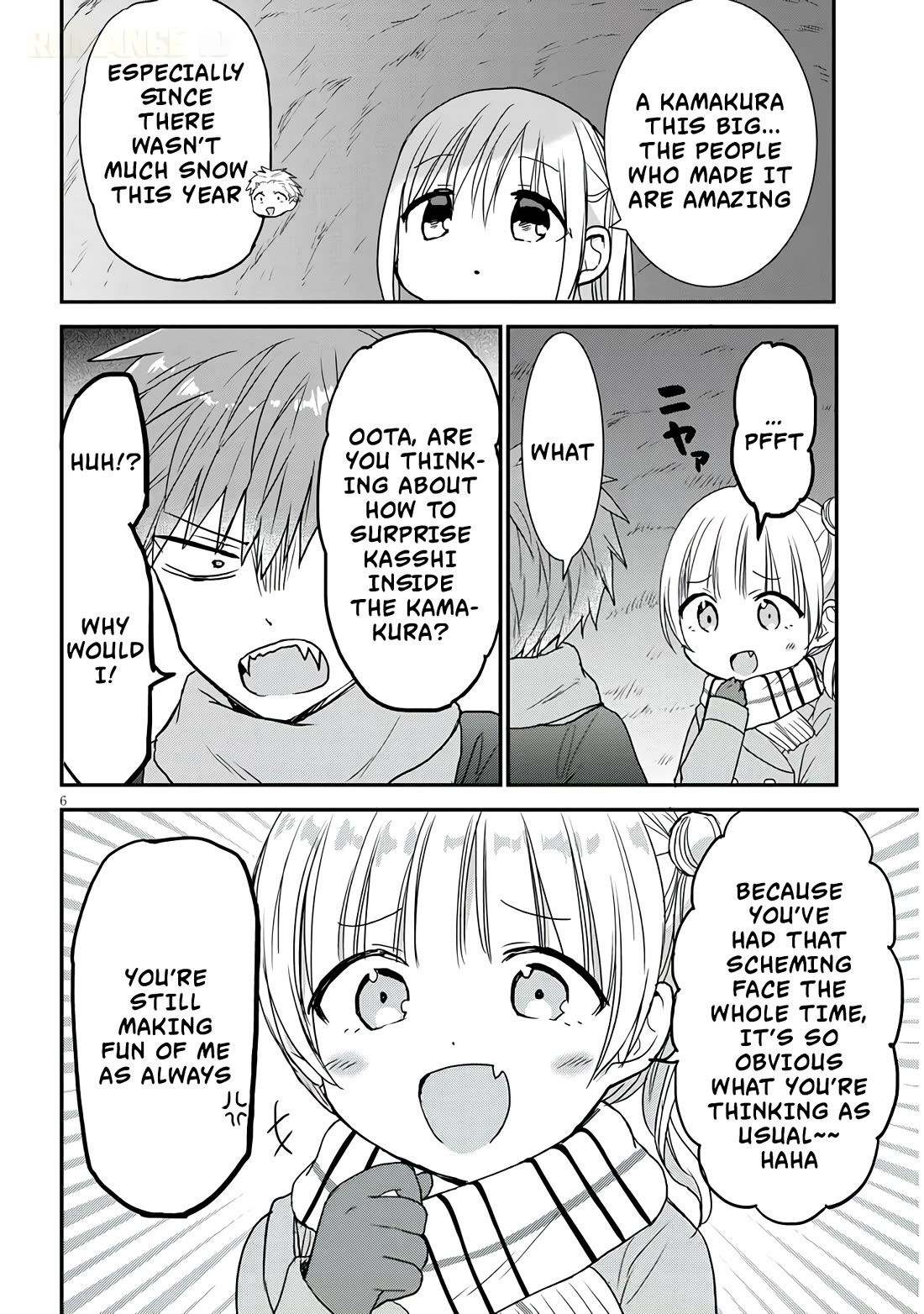 Expressionless Kashiwada-san and Emotional Oota-kun + chapter 20 page 7