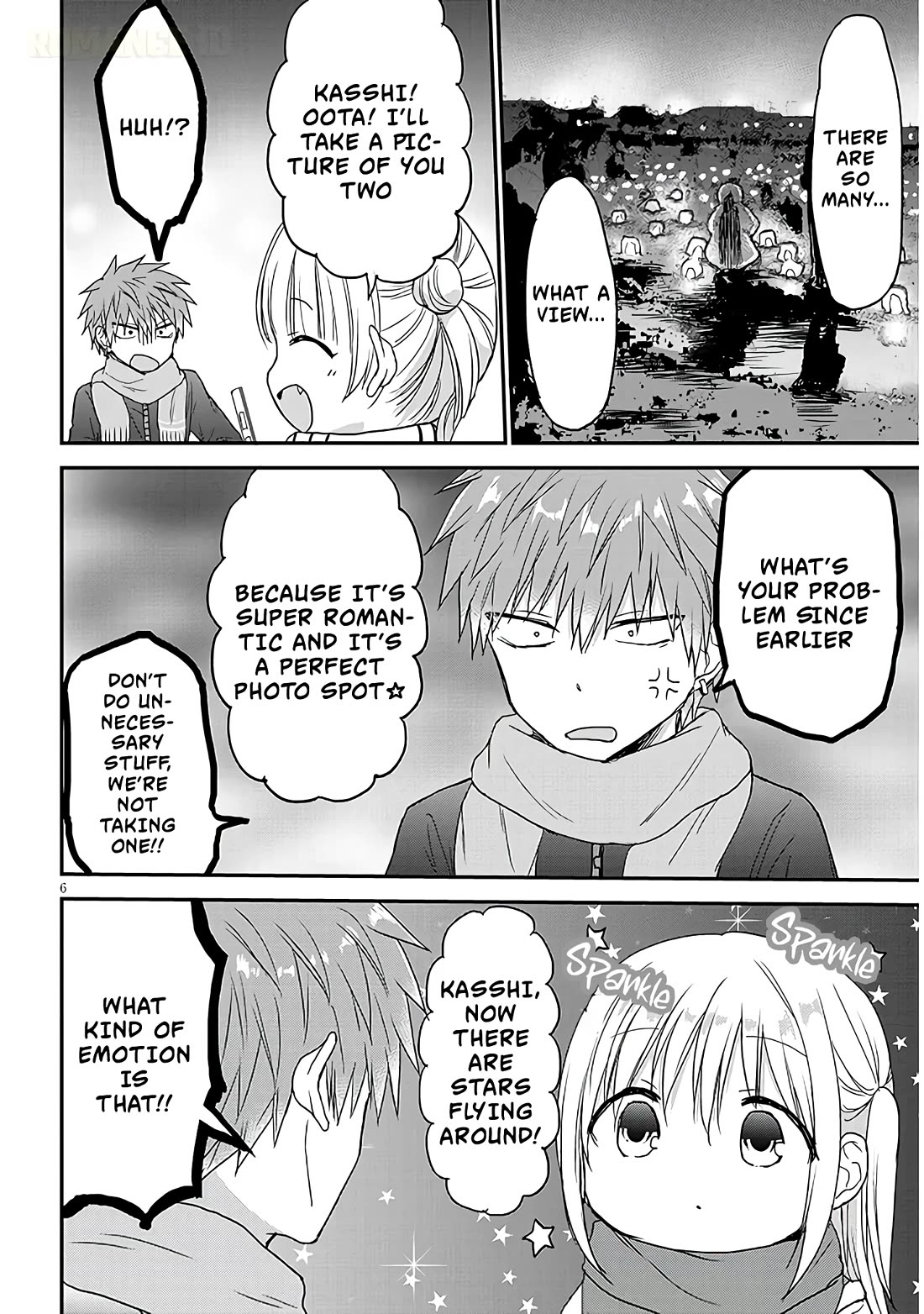 Expressionless Kashiwada-san and Emotional Oota-kun + chapter 21 page 7