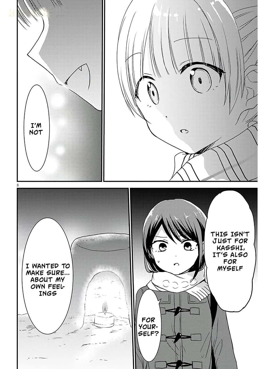 Expressionless Kashiwada-san and Emotional Oota-kun + chapter 21 page 9